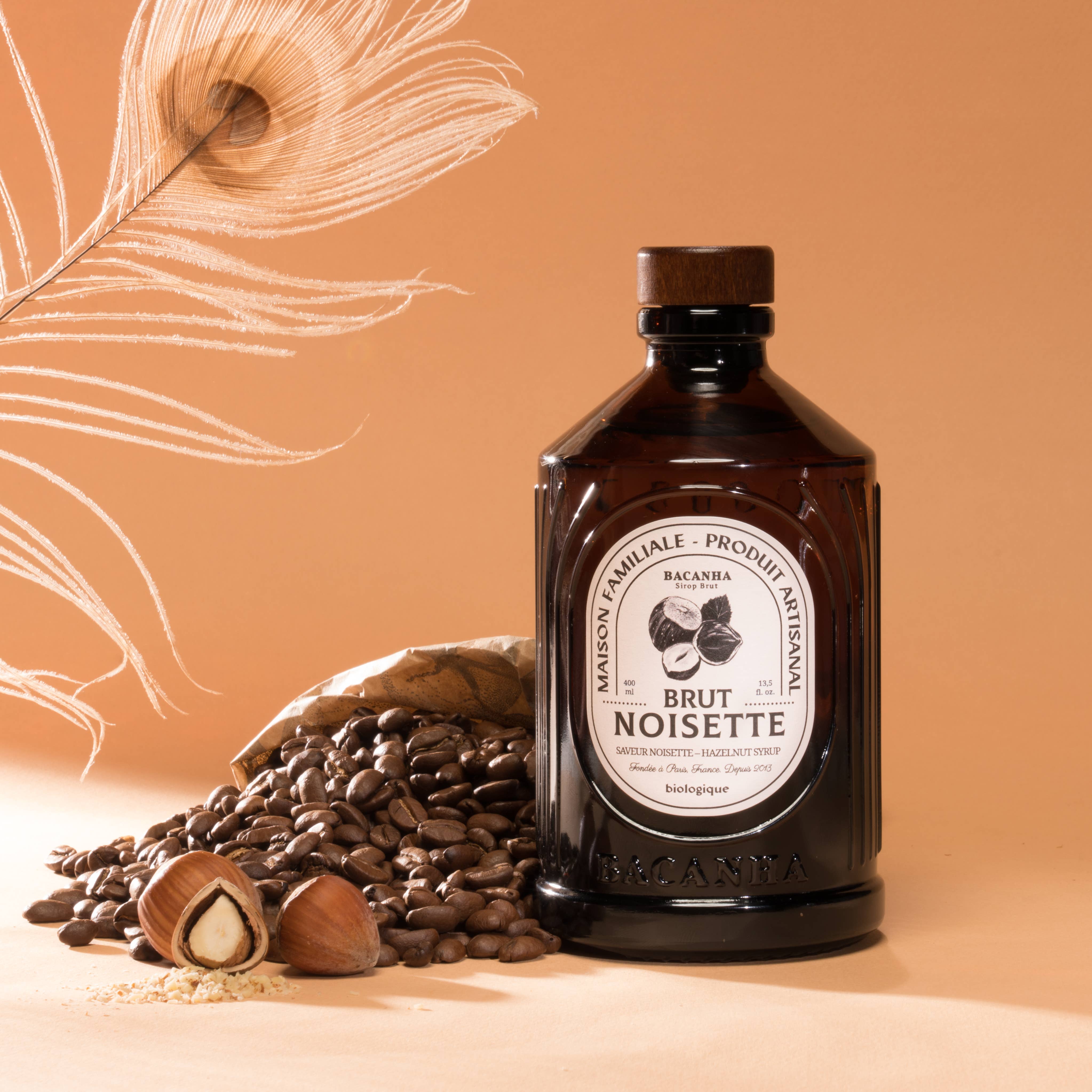 Roher Bio-Haselnusssirup - 400 ml