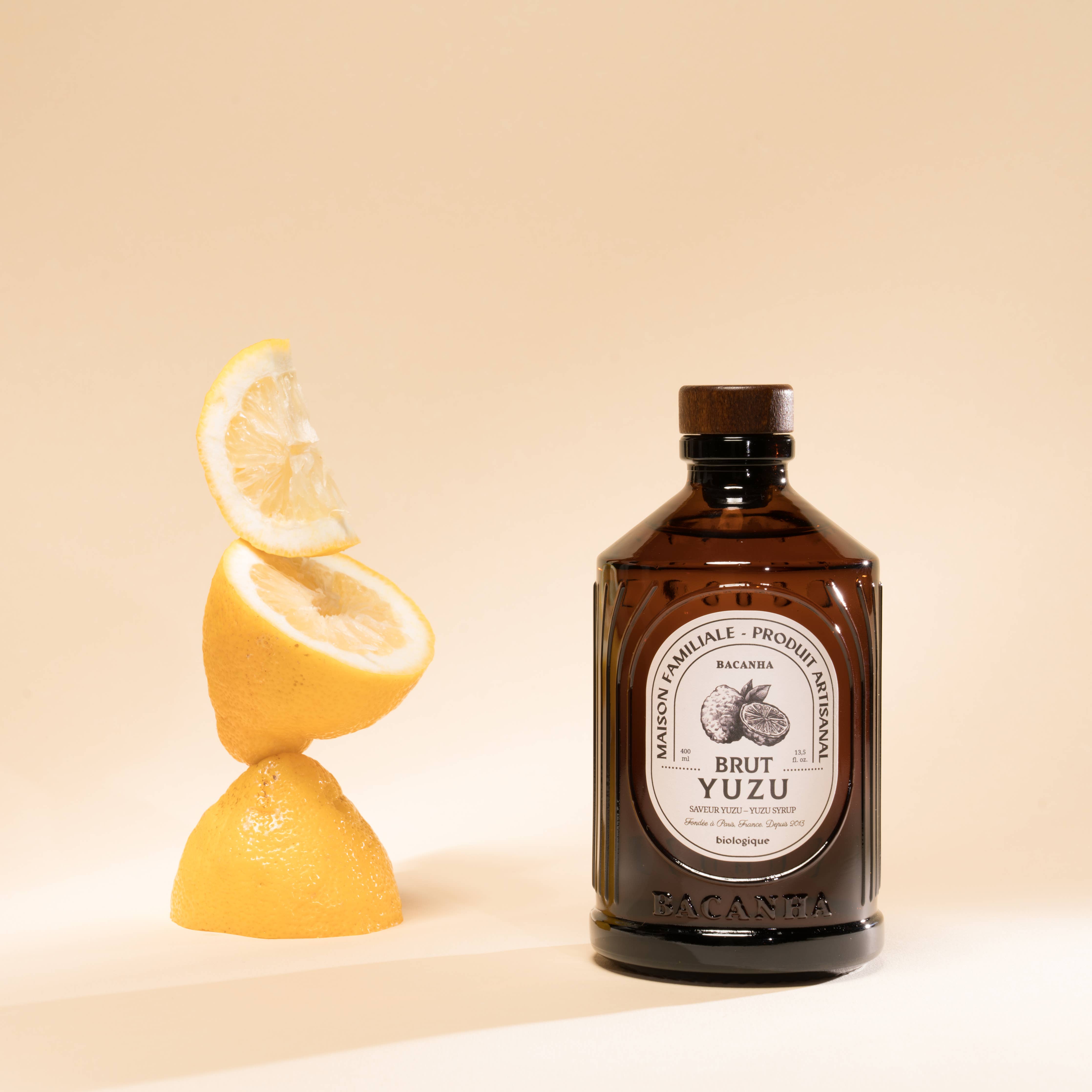 Biologischer roher Yuzu-Sirup - 400 ml