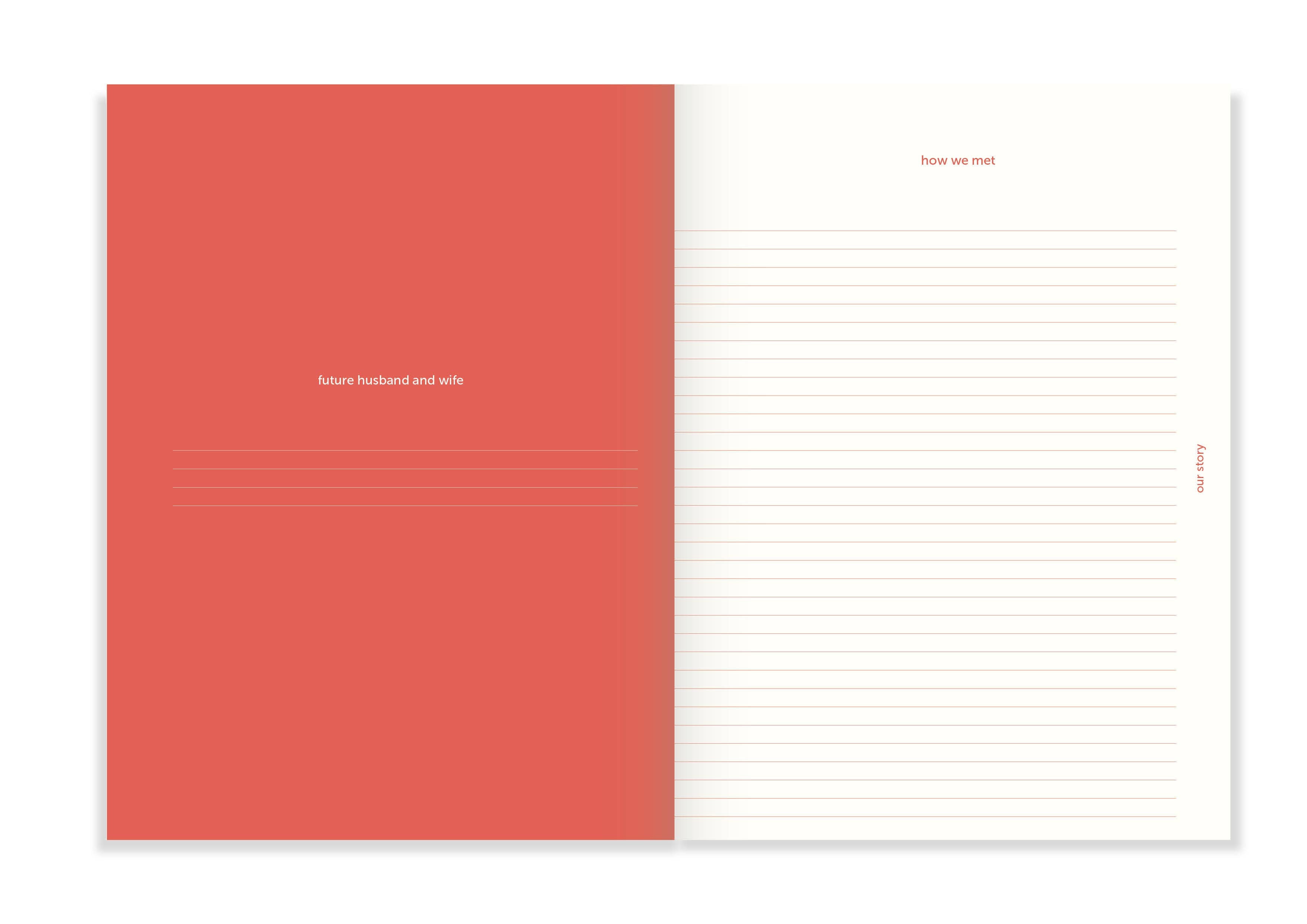 Hochzeits-Journal: Rosa