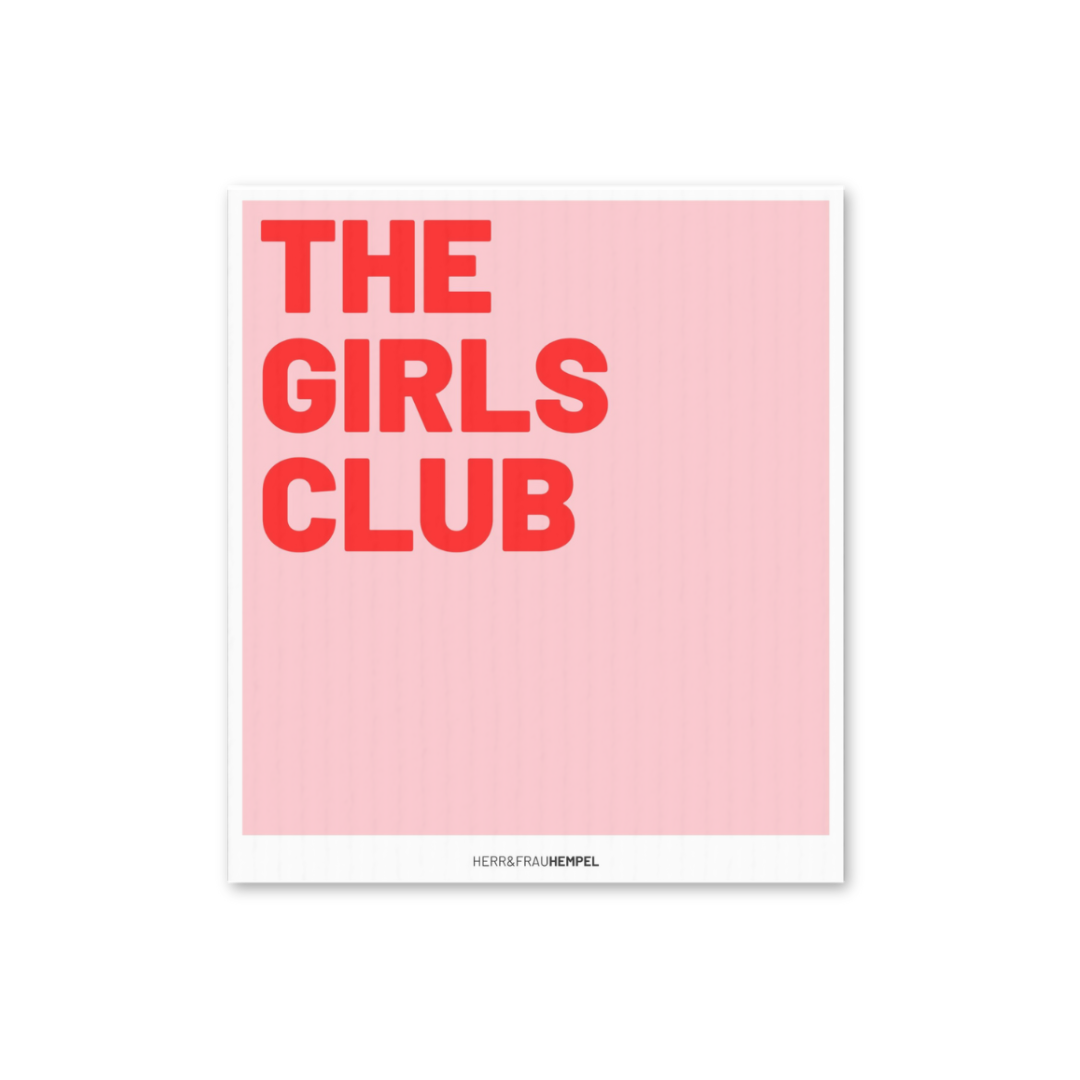 Schwammtuch THE GIRLS CLUB