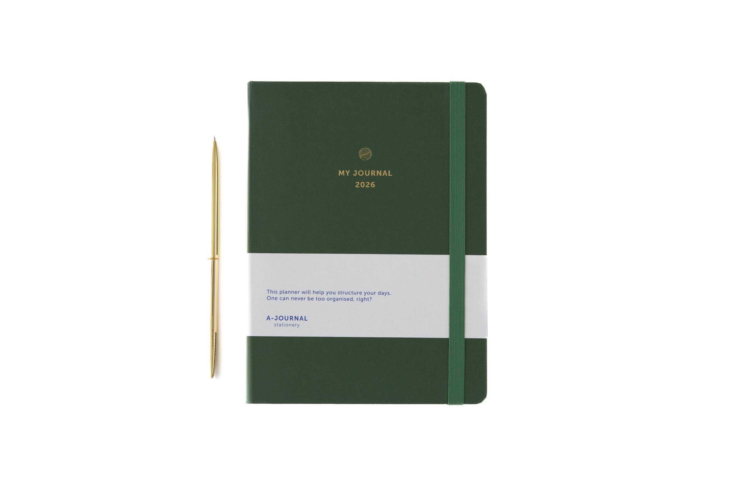 Mein Tagebuch 2026 - Olivgrün
