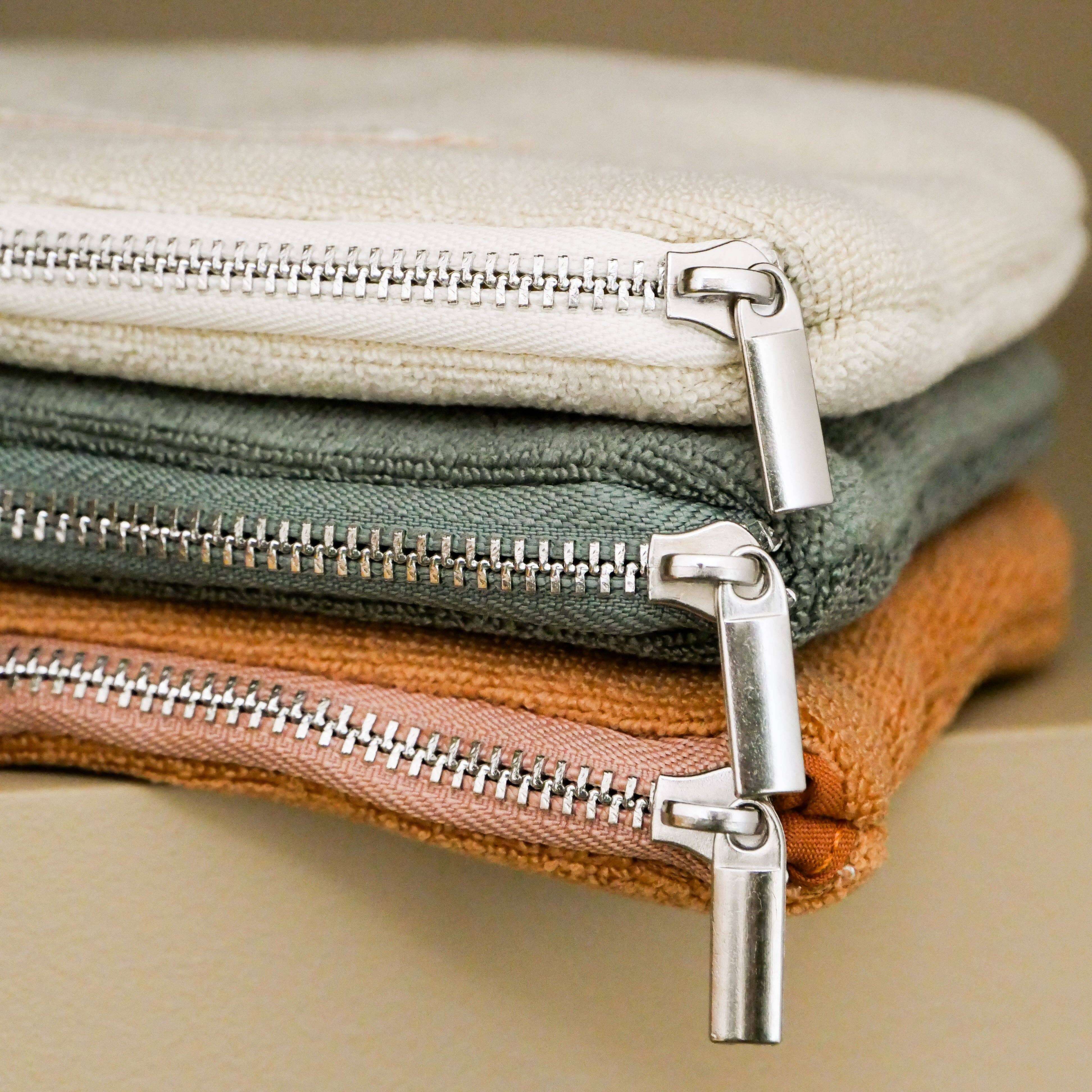 Kleiner Schwammbeutel/Beutel: Khaki