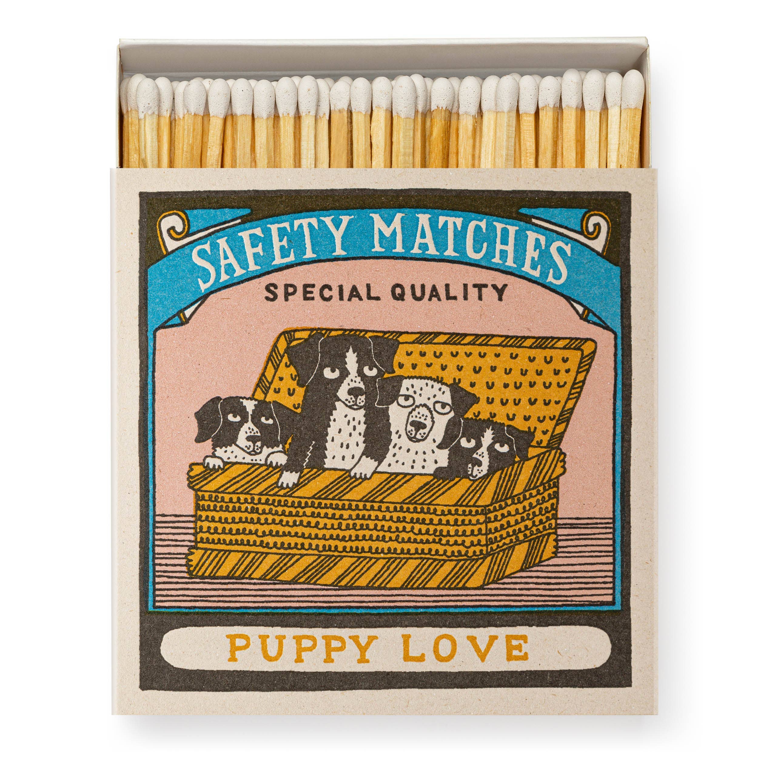 Puppy Love | Square - Sicherheitsstreichhölzer