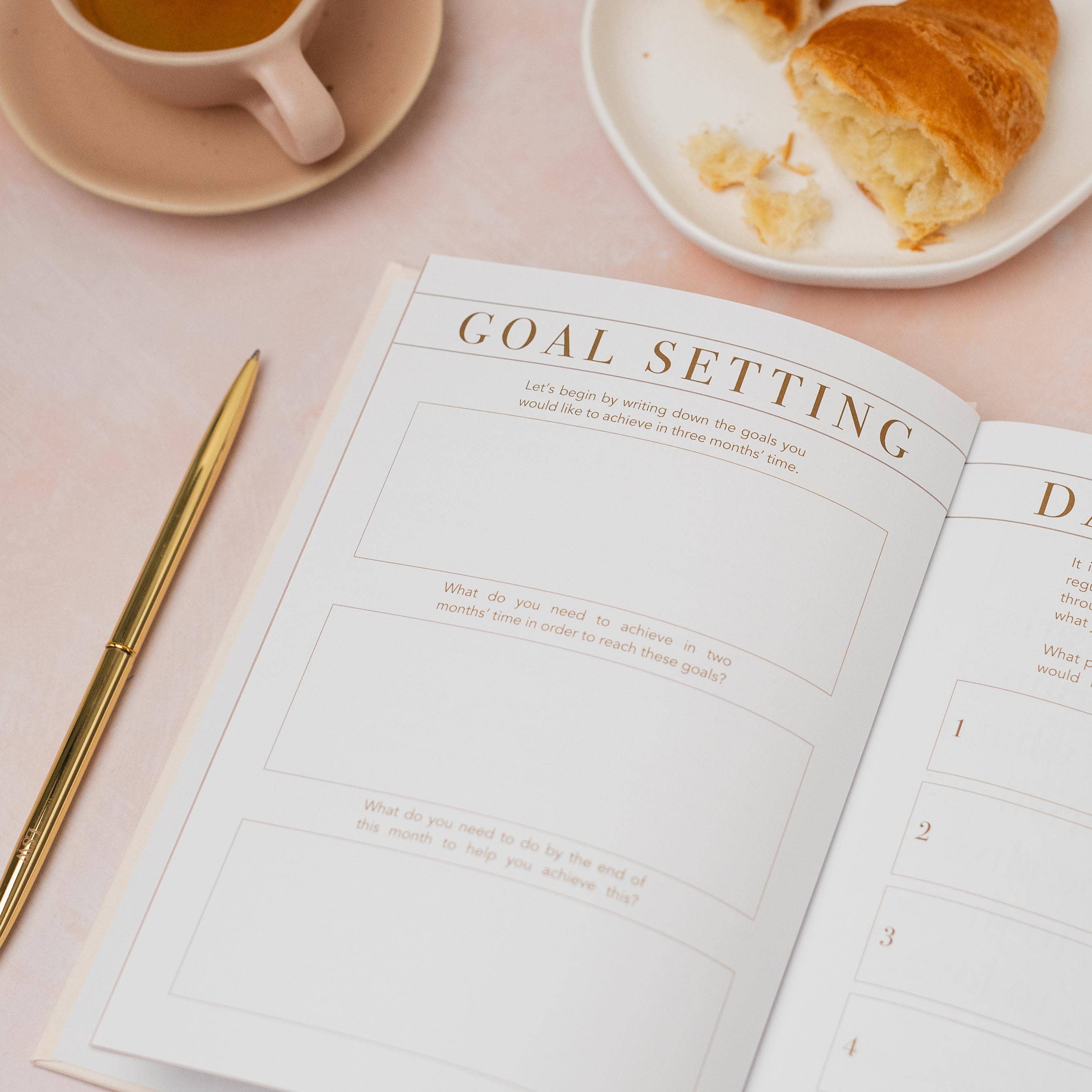 Morning Notes: Tagebuch zur Zielsetzung | Self Care & Wellbeing