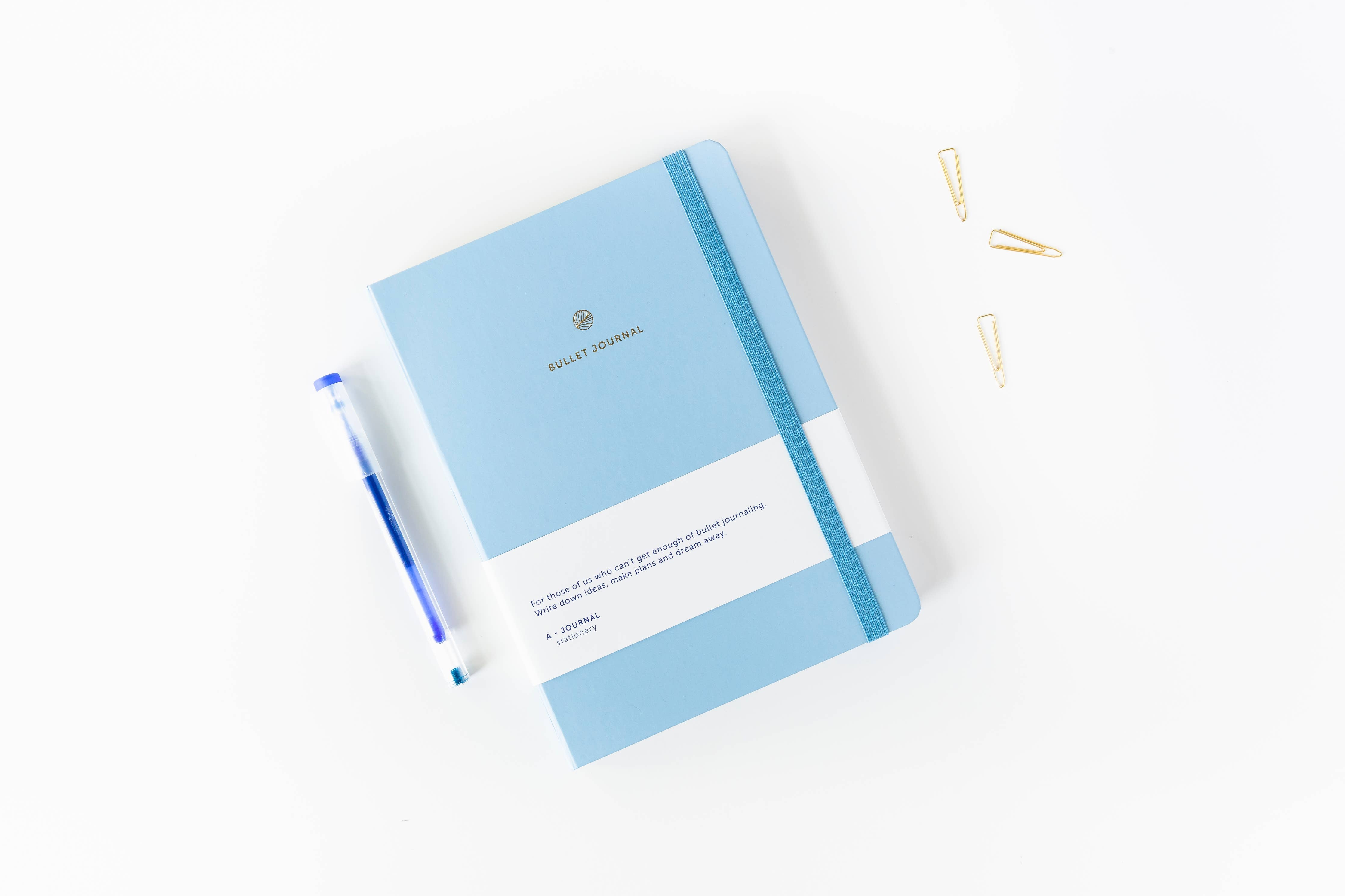 Bullet Journal: Blau