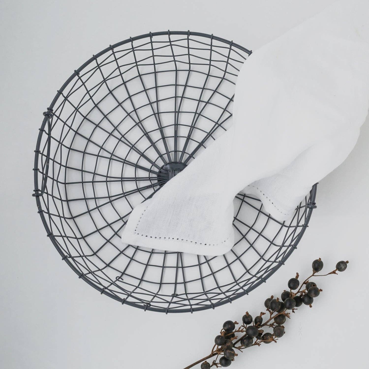 Drahtkorb rund 38cm (VE = 6 Stk)