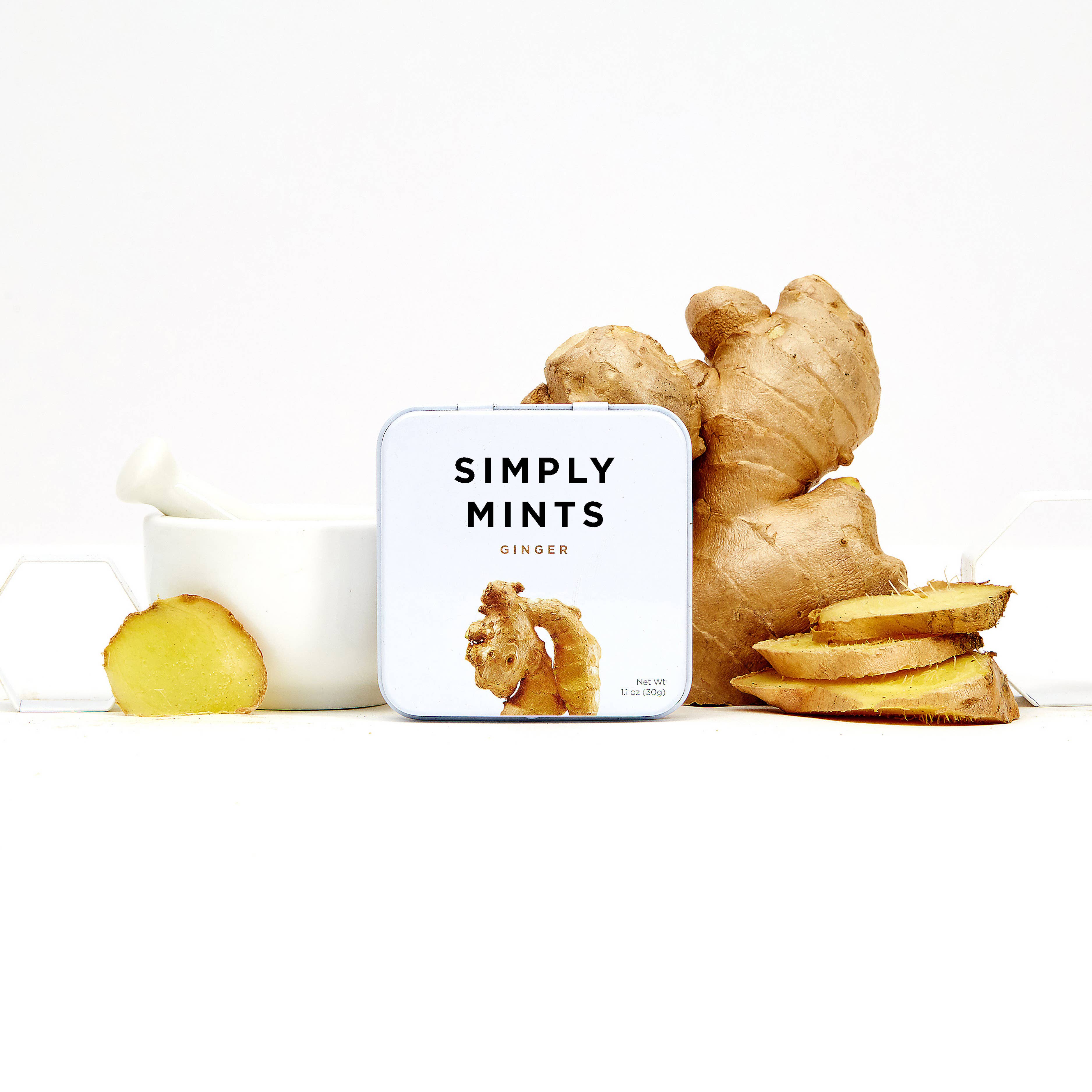 Simply Mints - Ingwer | Packung mit sechs