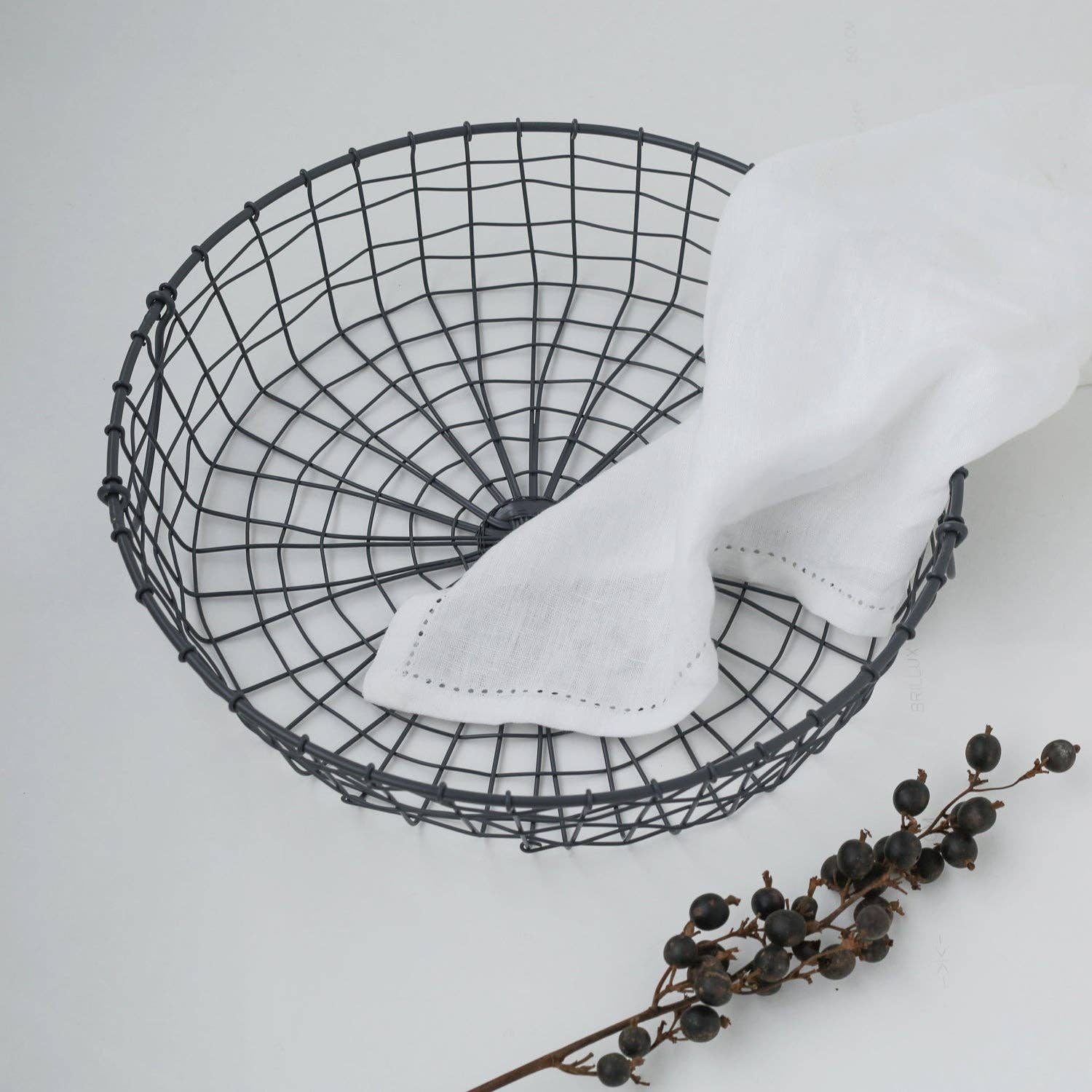 Drahtkorb rund 38cm (VE = 6 Stk)