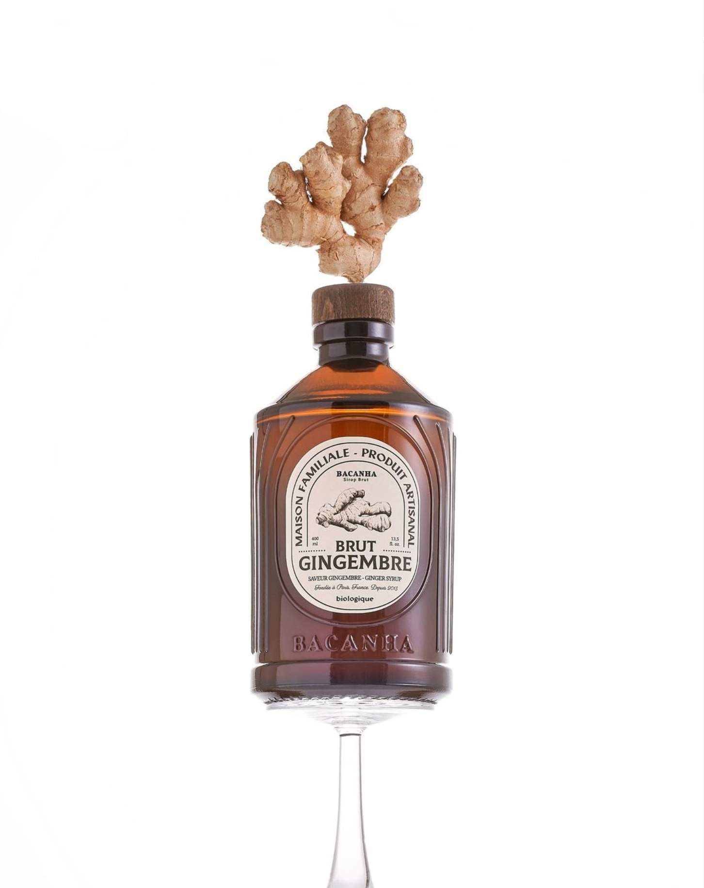 Bio-roher Ingwersirup - 400 ml