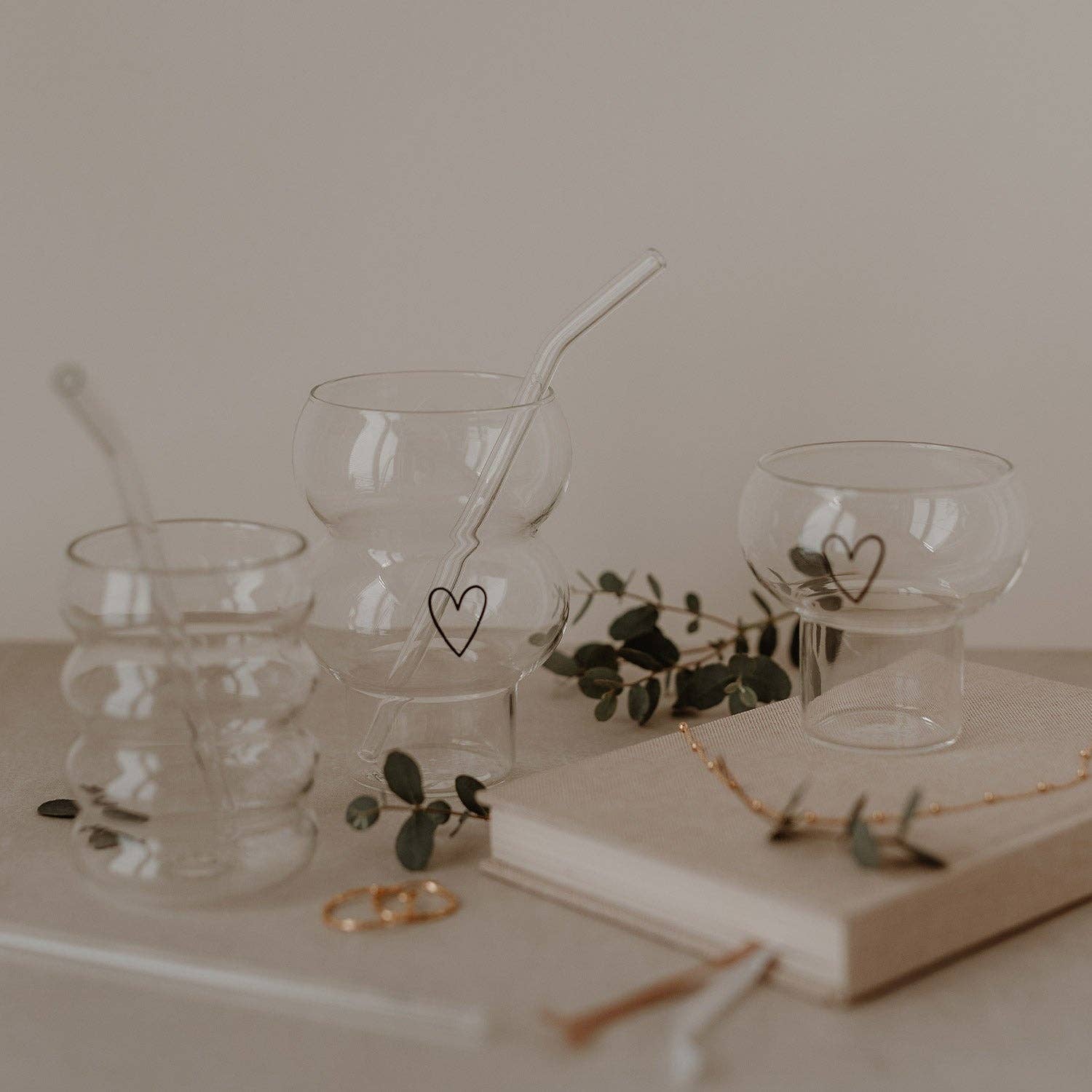 Bubbles Glas Blanko (VE = 6 Stk)