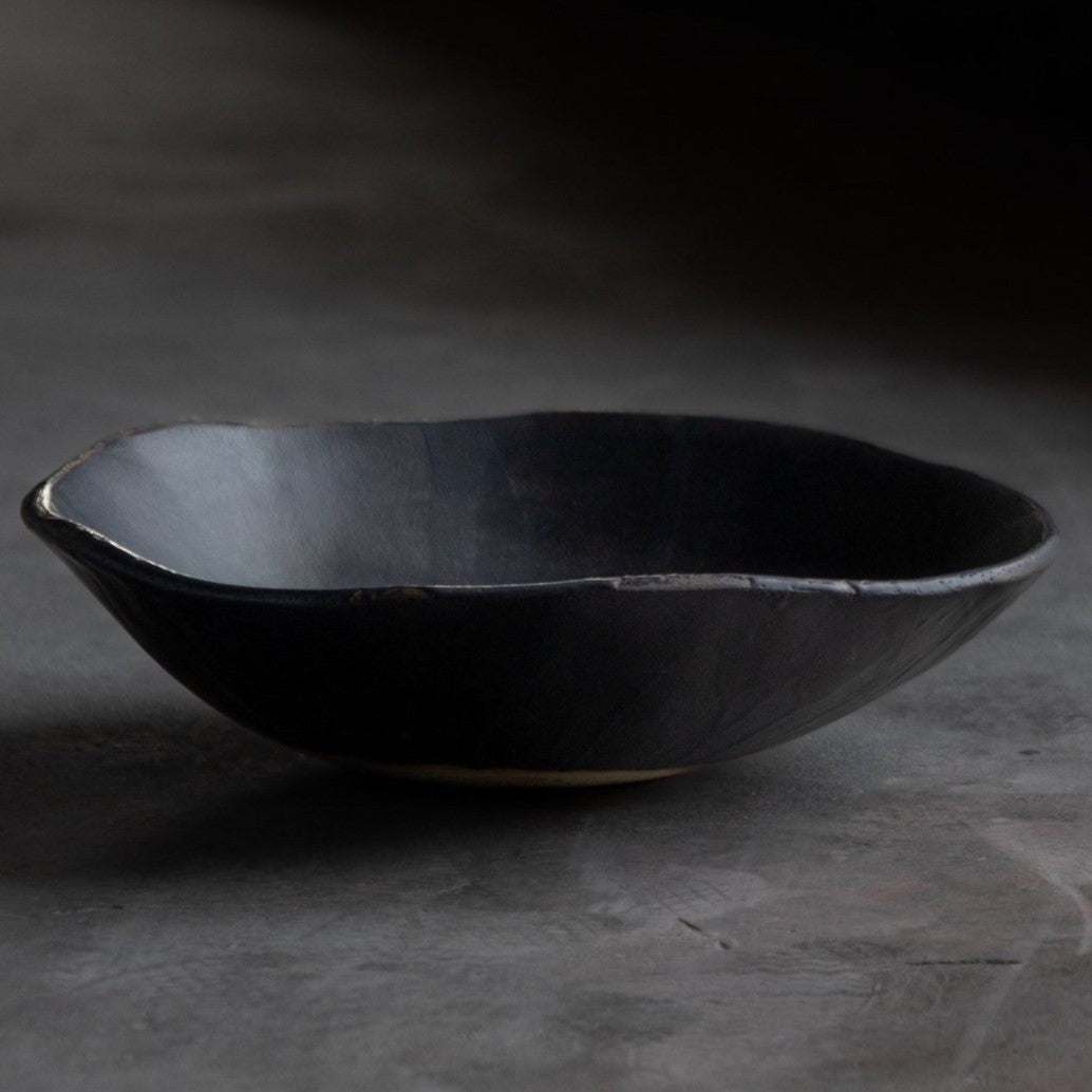 FLOW Dinner Plate Bowl rust