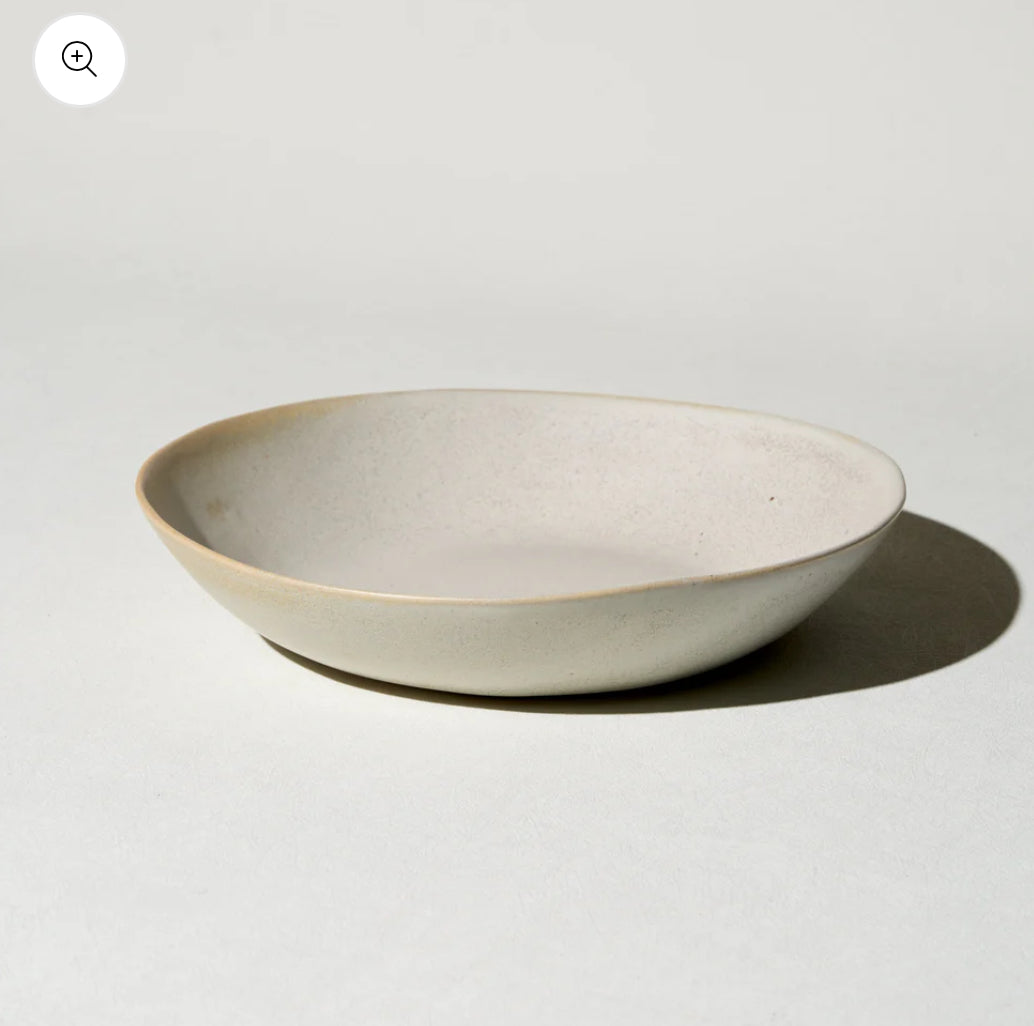 FLOW Dinner Plate Bowl rust