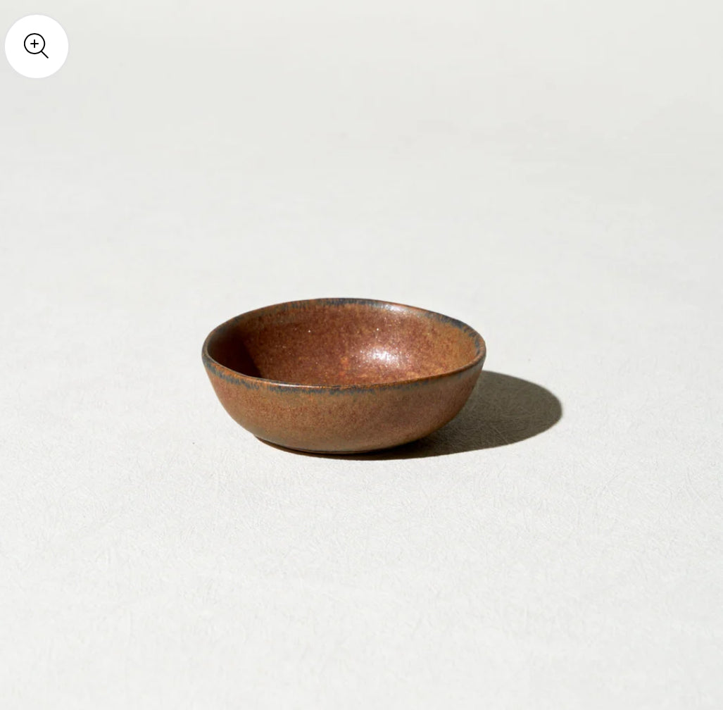 flow dip bowl white blackish