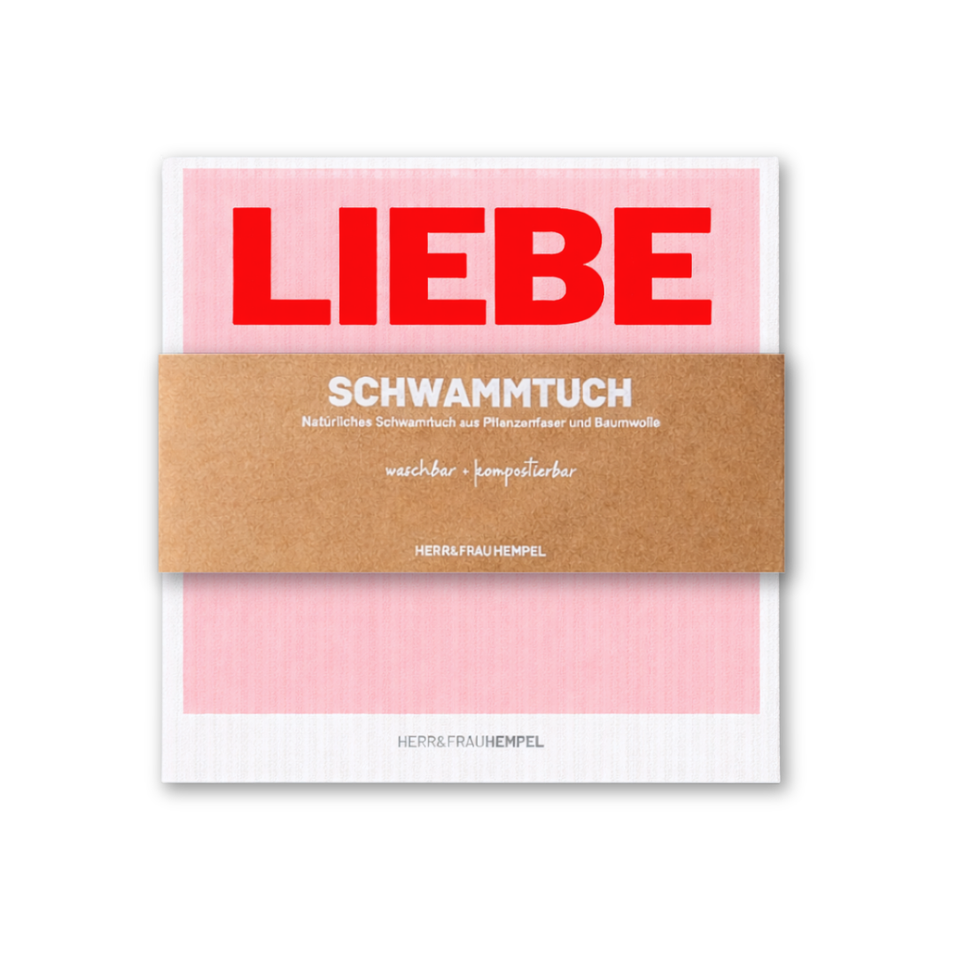Schwammtuch LIEBE