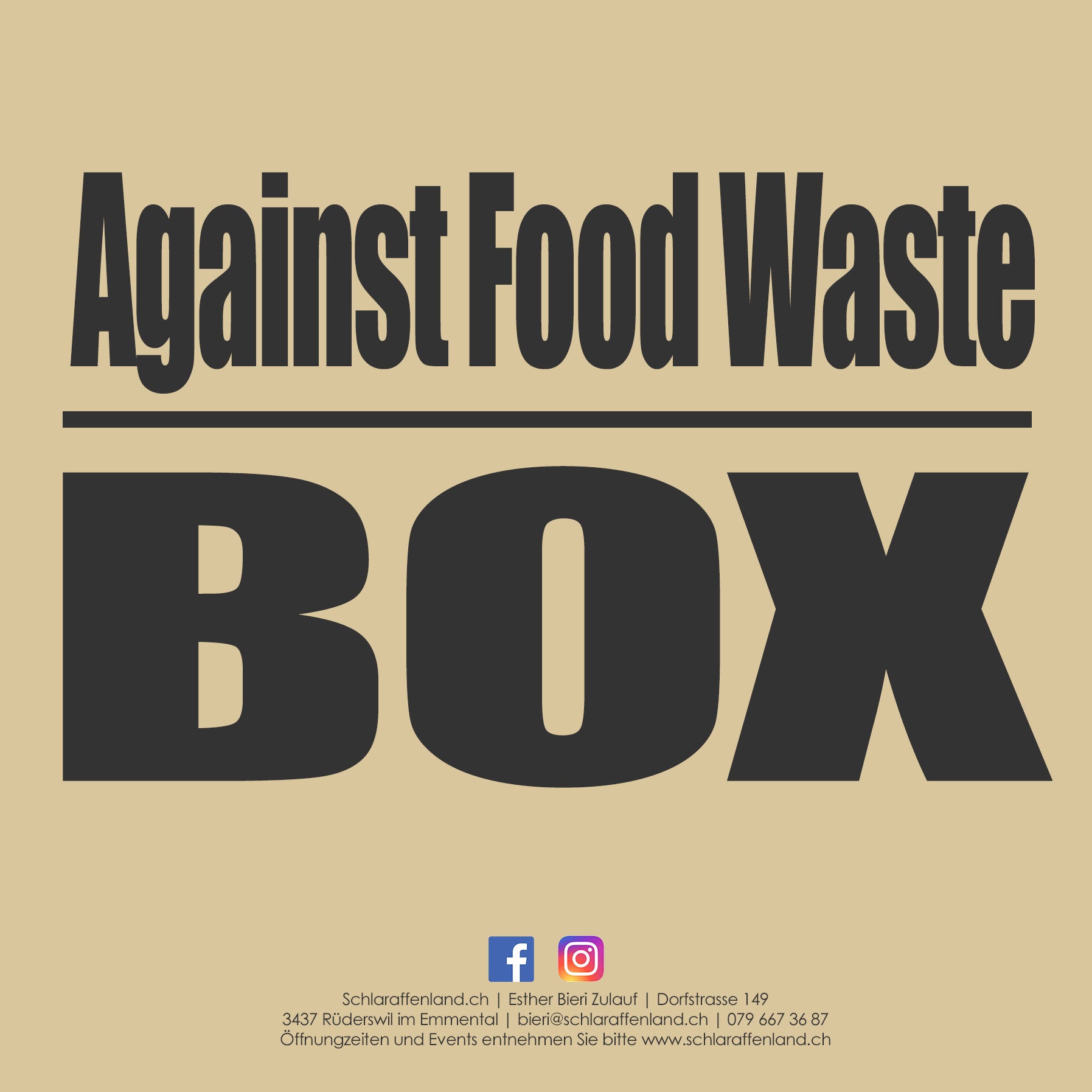 AGAINST FOOD WASTE BOX