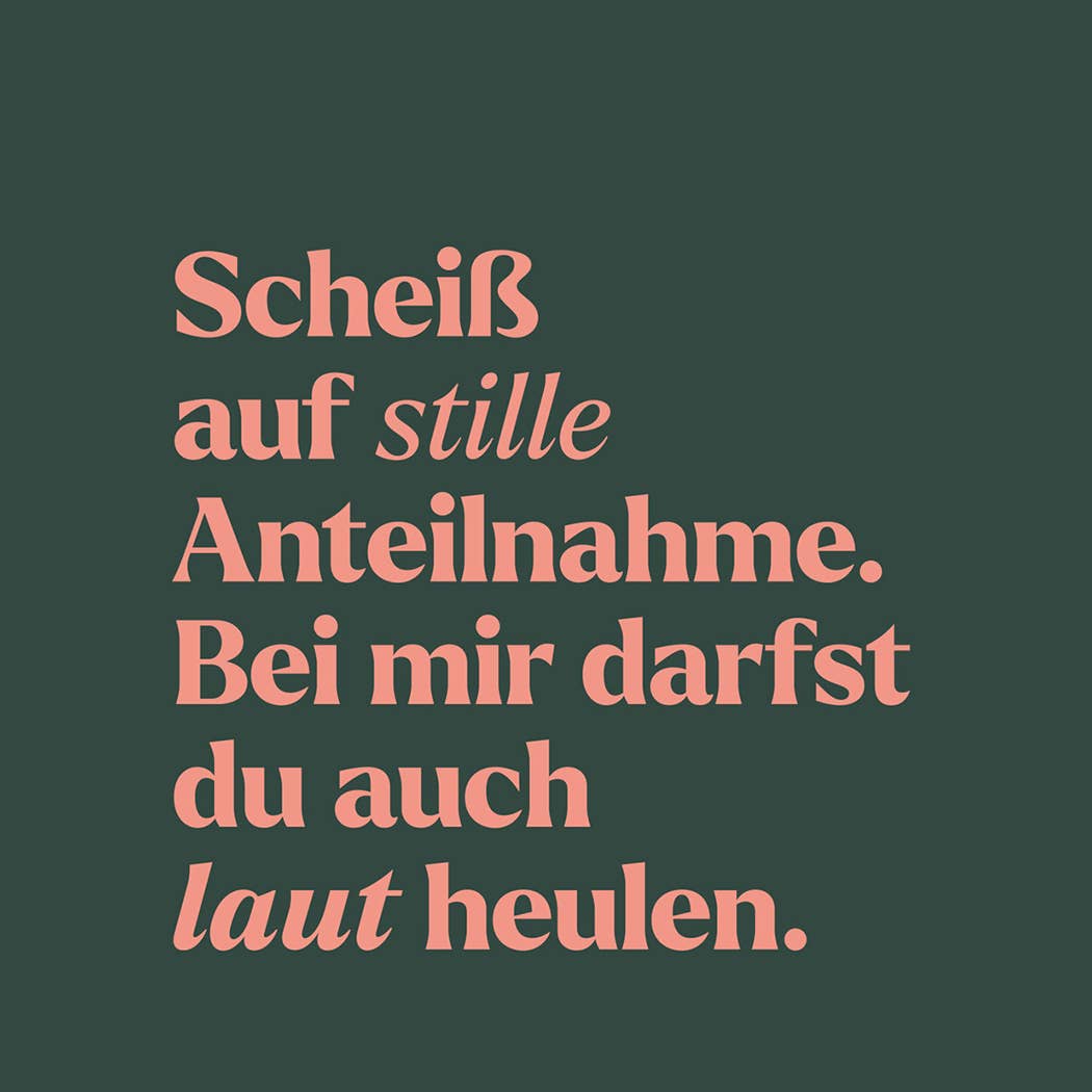 Karte "Stille Anteilnahme II"