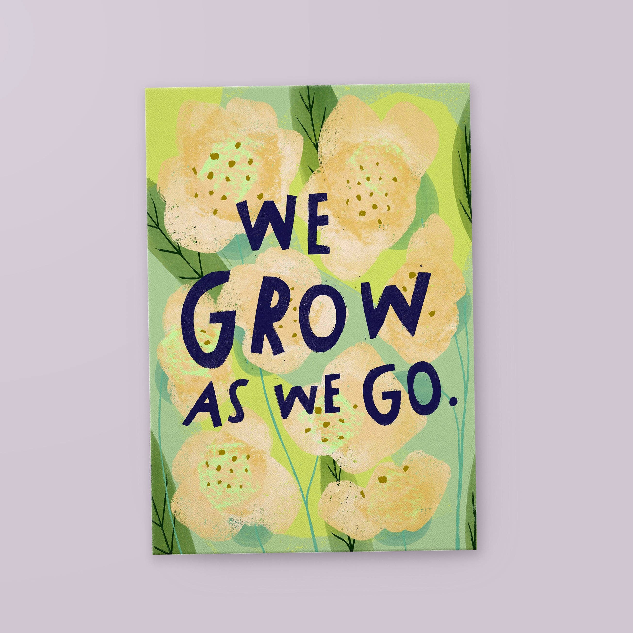 Postkarte »Grow«