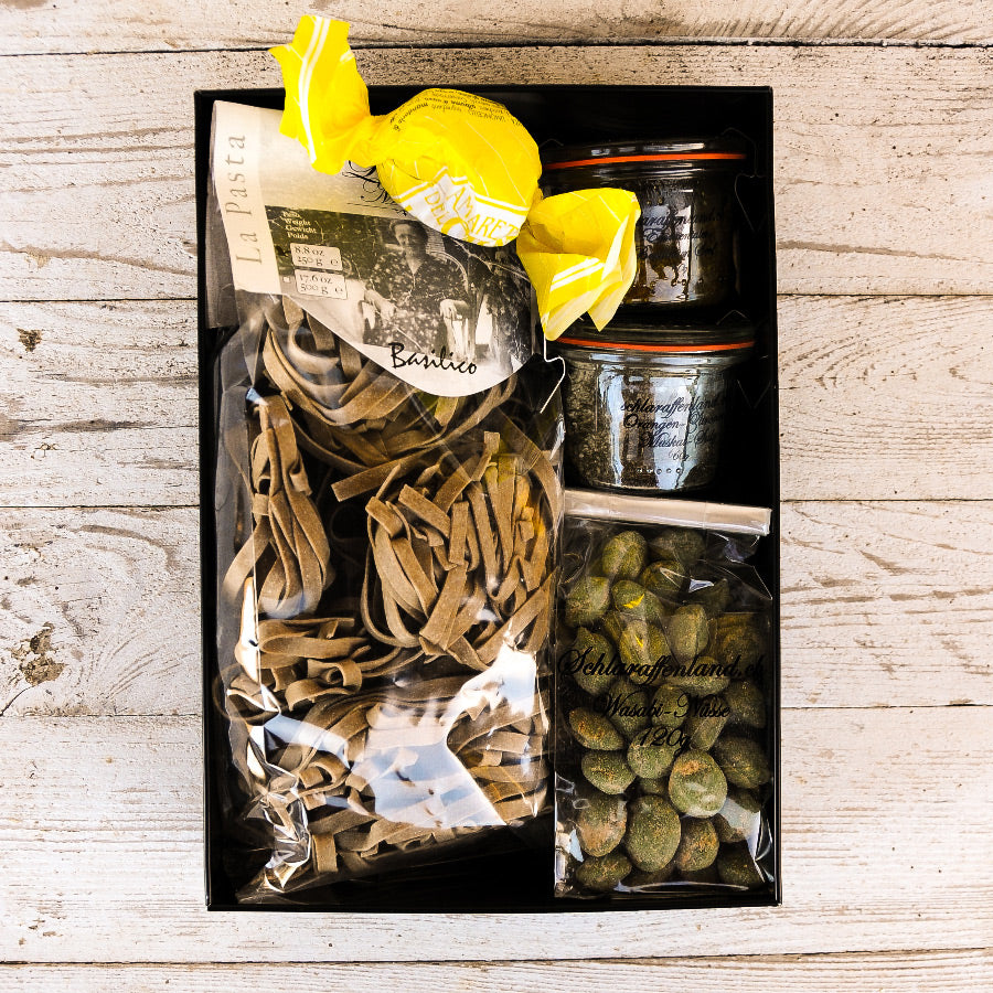 Geschenkbox Grün