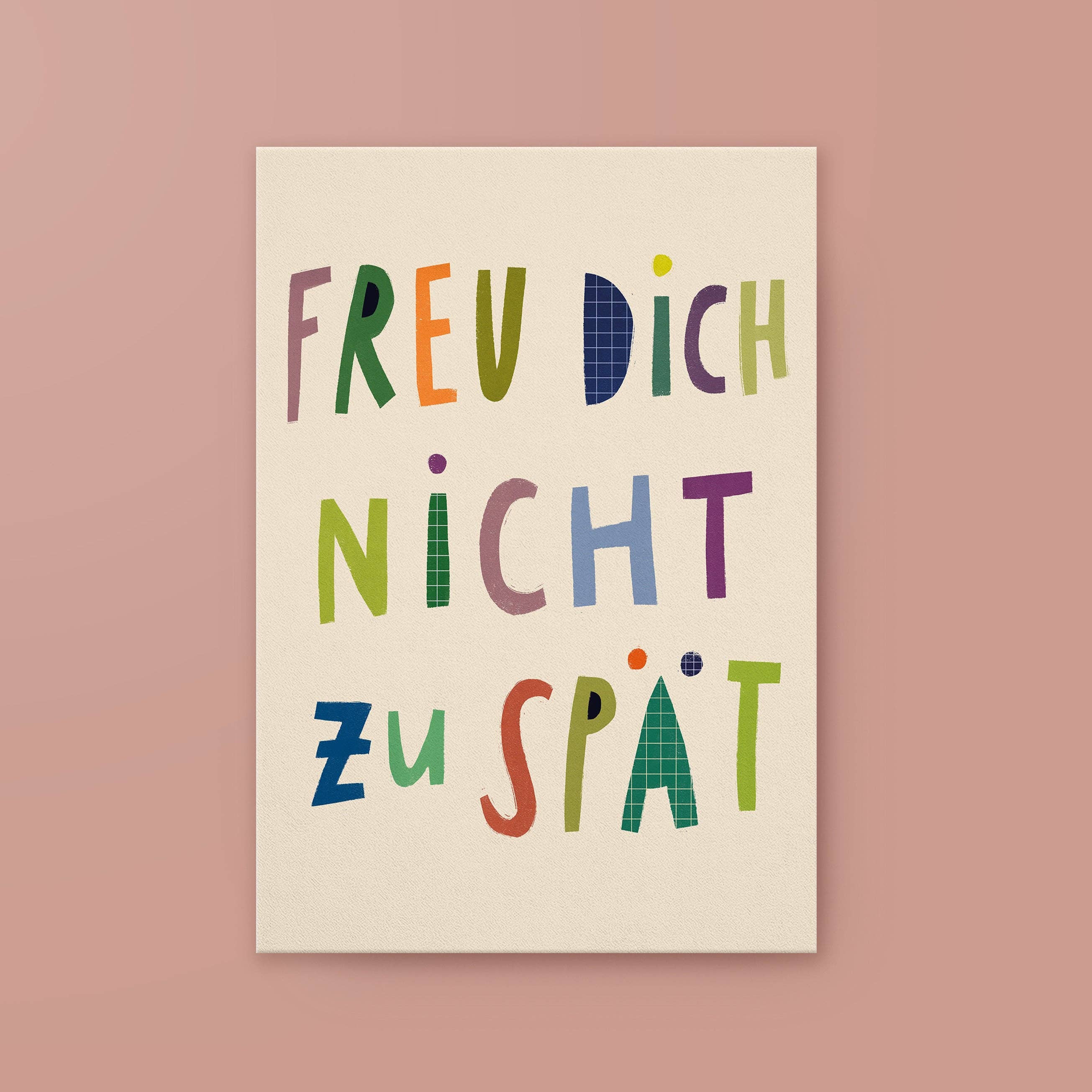 Postkarte »Freude«