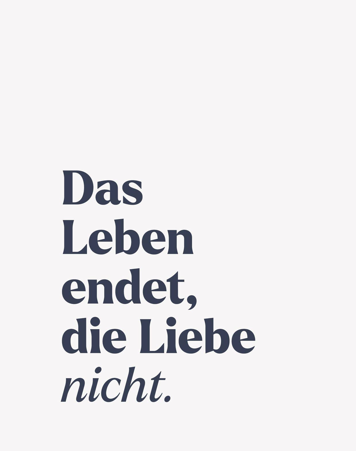 Karte "Leben & Liebe II"