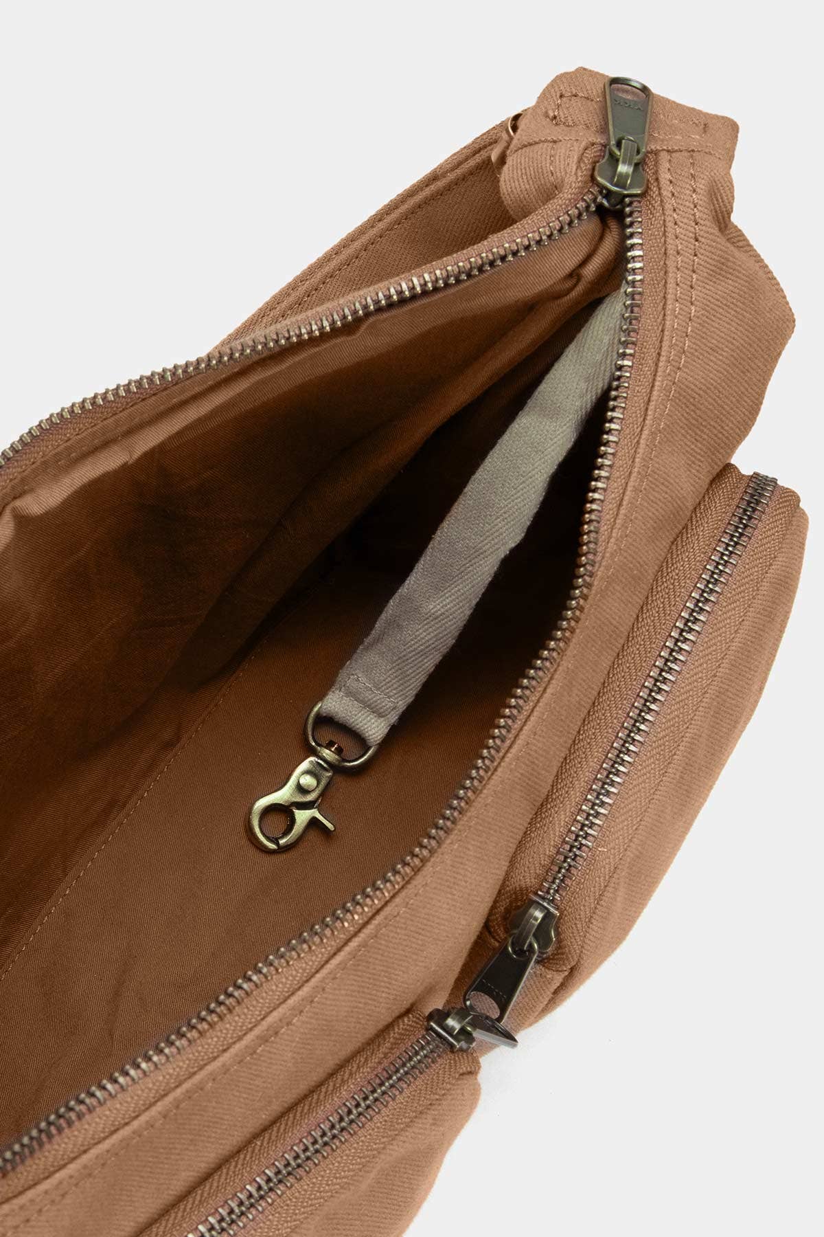 Mehrfachtasche Emile Zimt