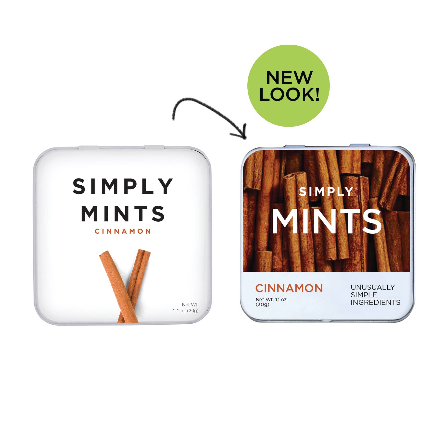 Simply Mints - Zimt | Packung mit sechs Stück