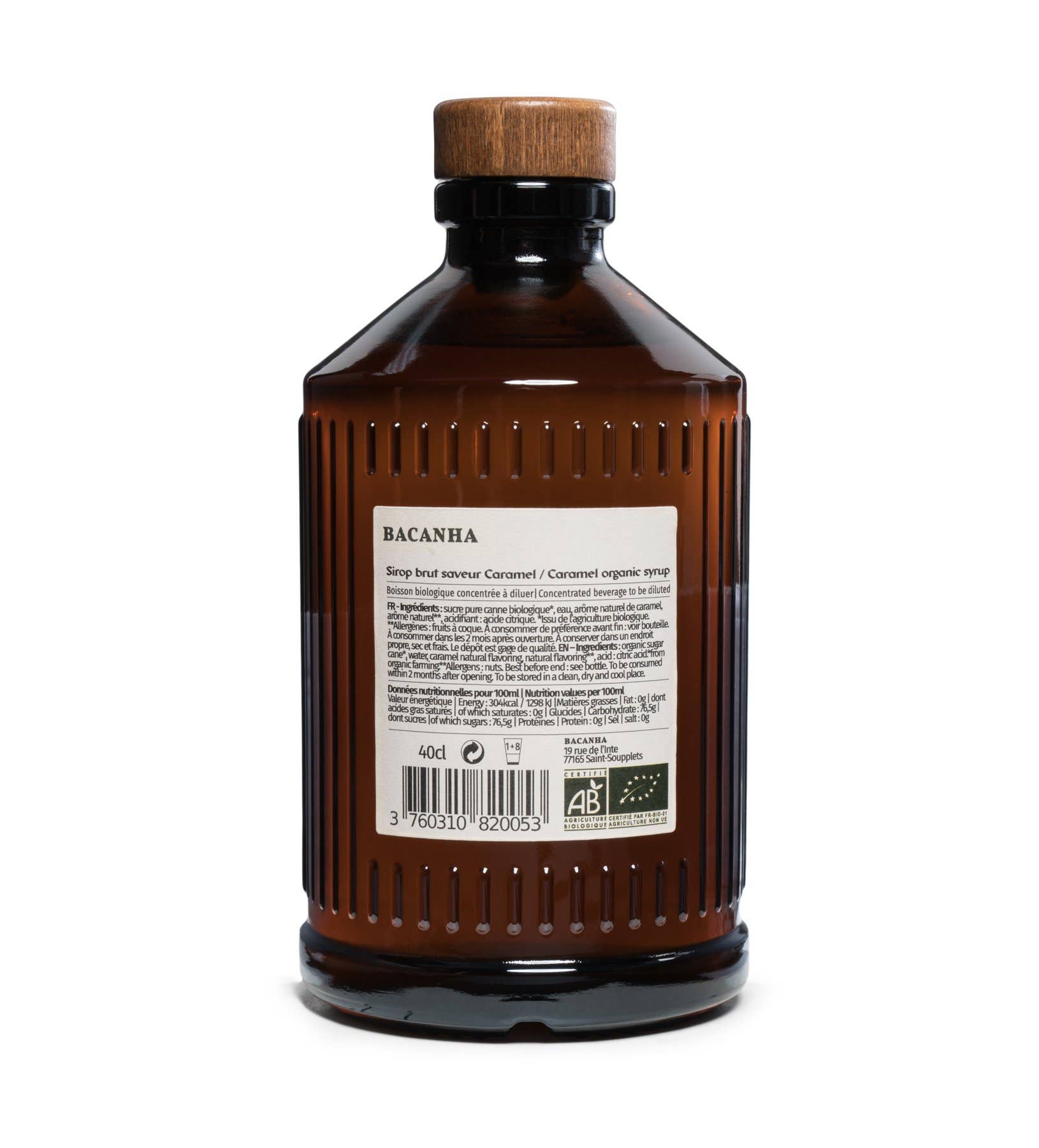Roher Bio-Karamellsirup - 400 ml