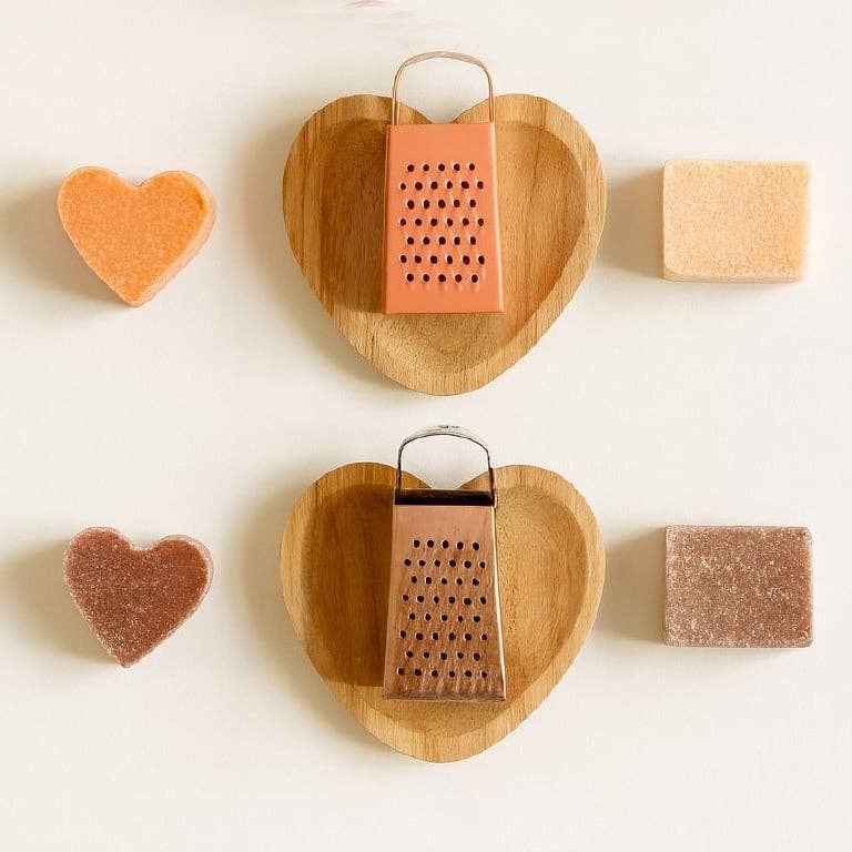 Bernstein Duftwürfel Herz