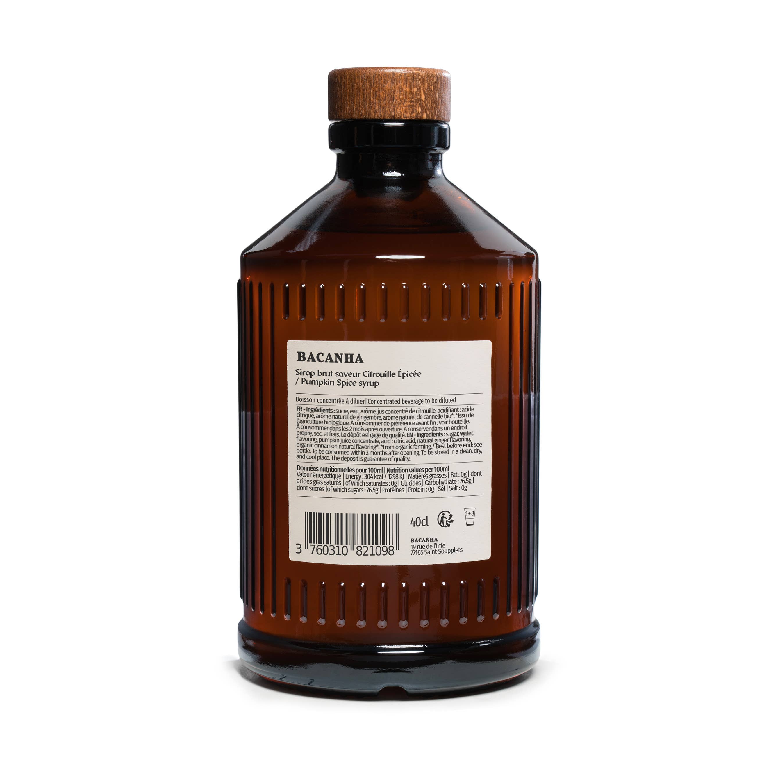 Roher Kürbis-Gewürzsirup (Würziger Kürbis) - 400 ml