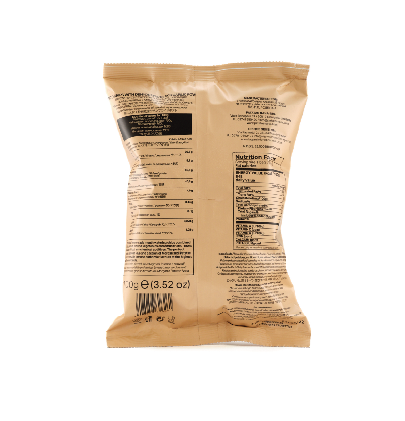 Nana Di Morgan Schwarze Knoblauchkartoffeln 40g