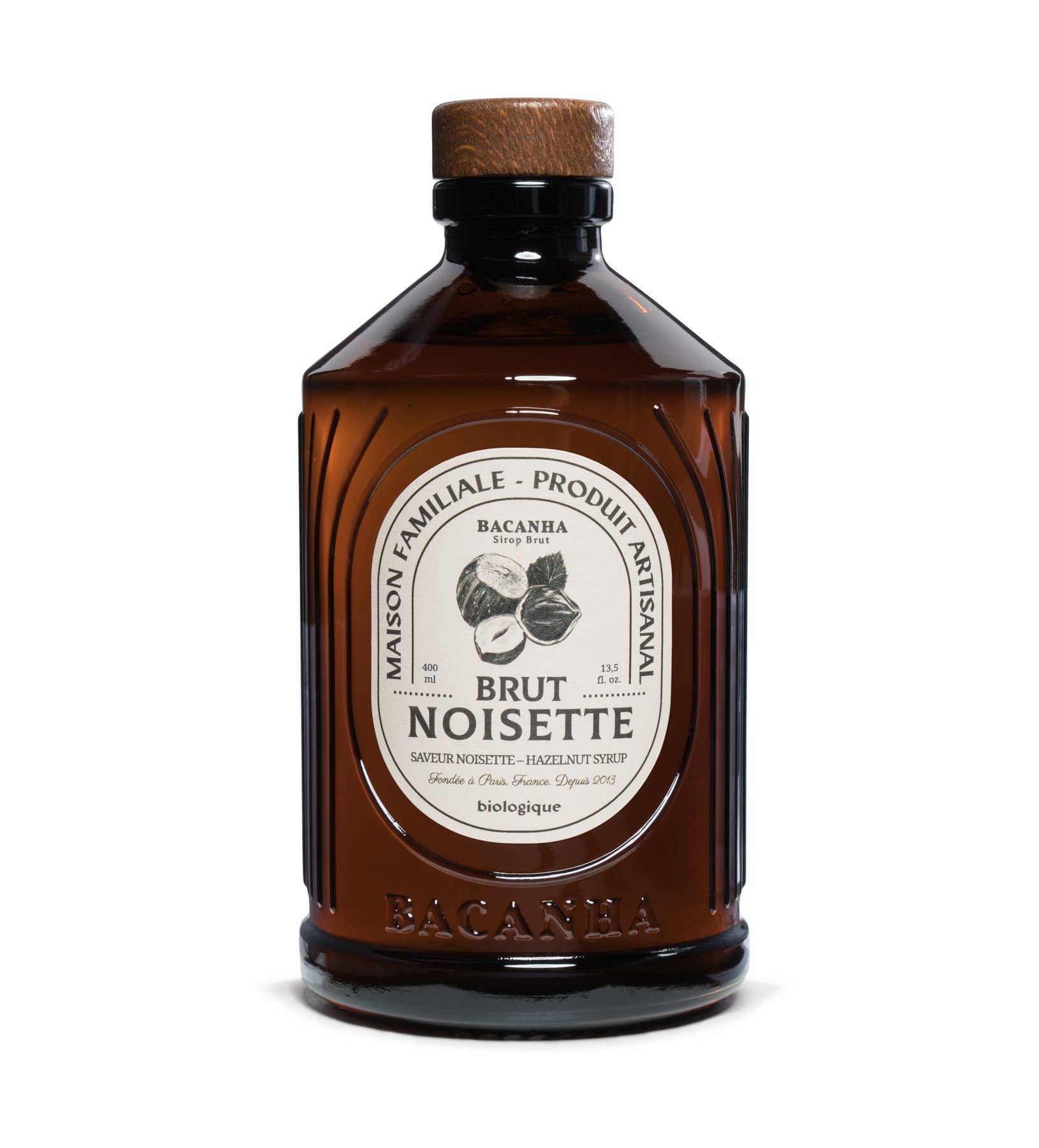 Roher Bio-Haselnusssirup - 400 ml
