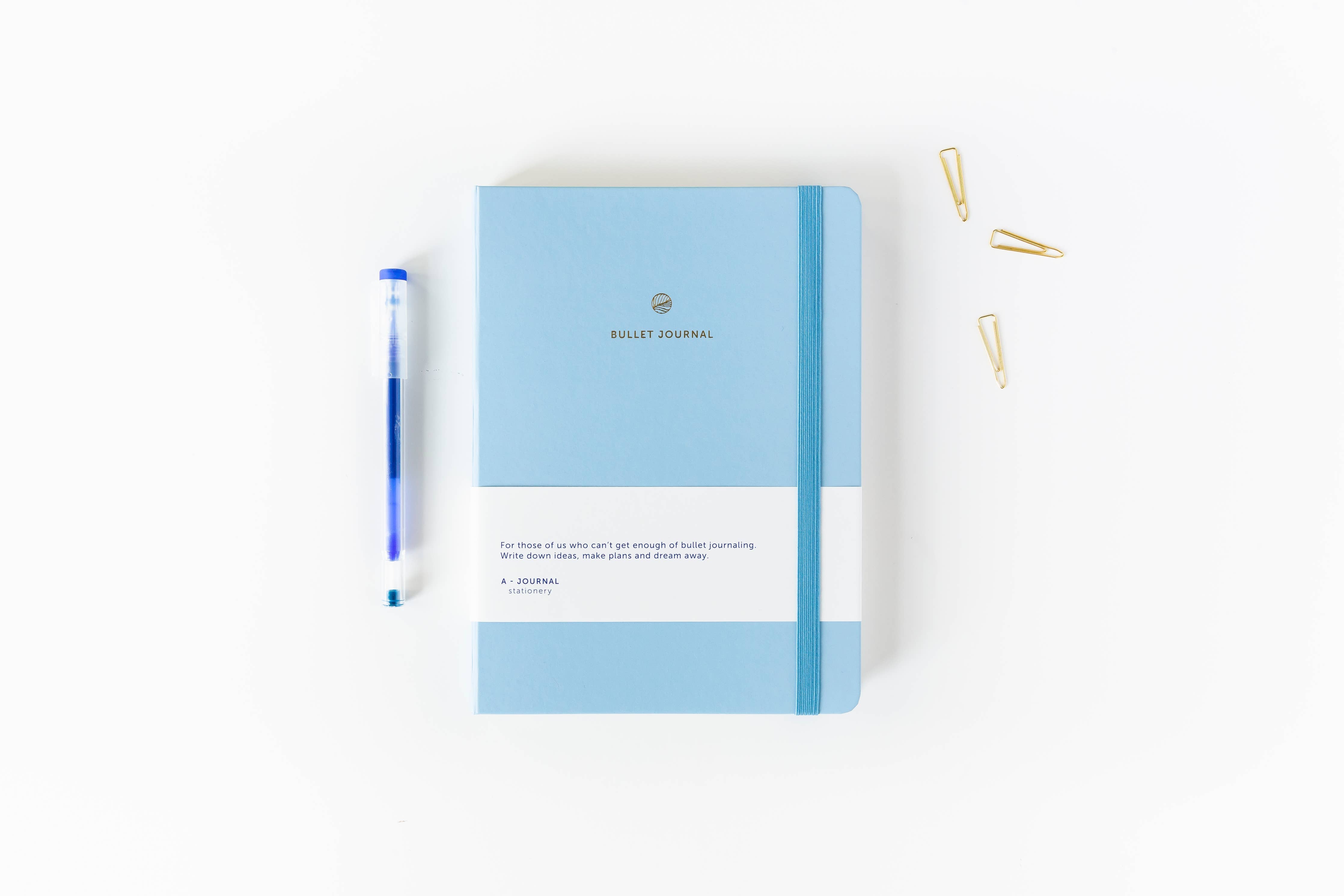 Bullet Journal: Blau