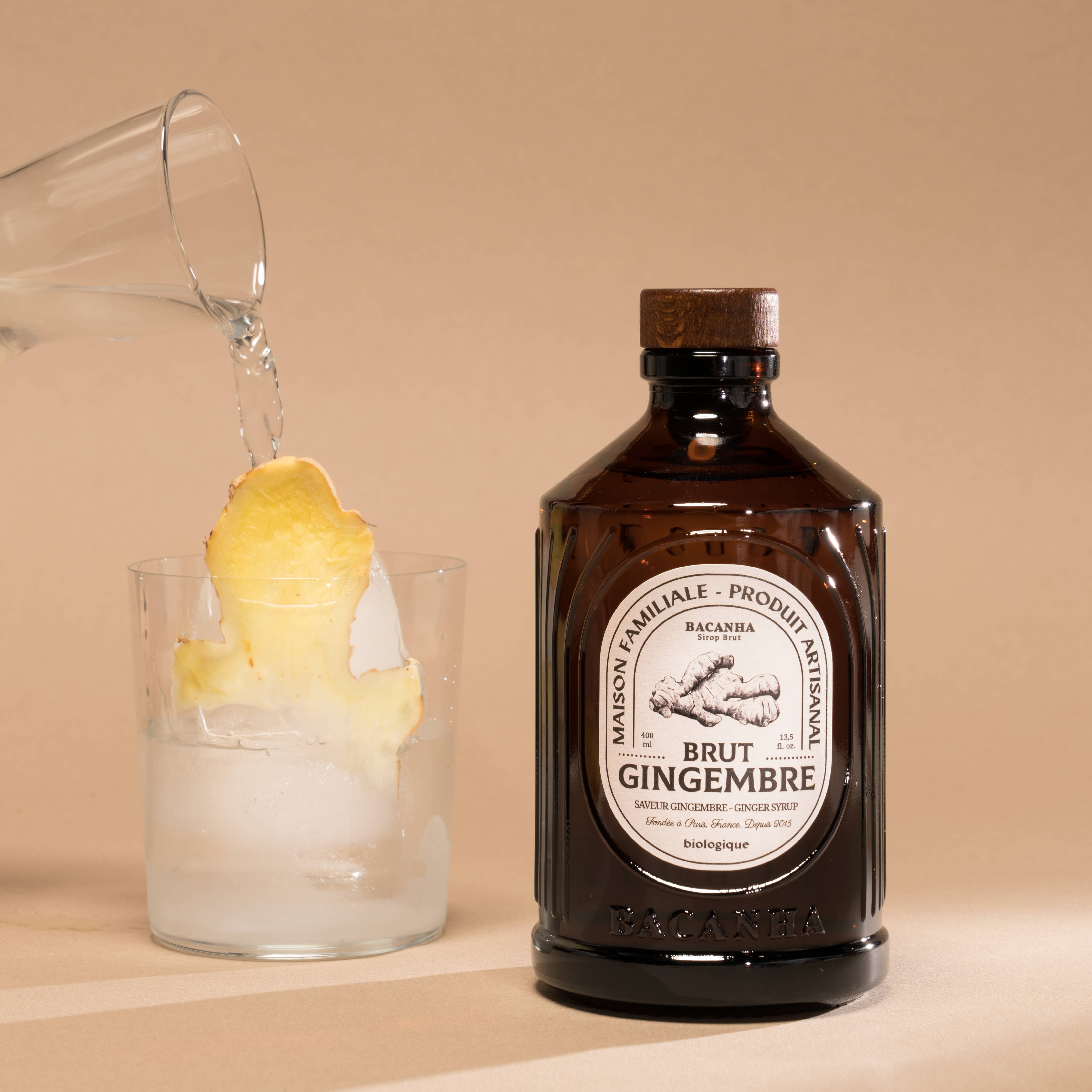 Bio-roher Ingwersirup - 400 ml