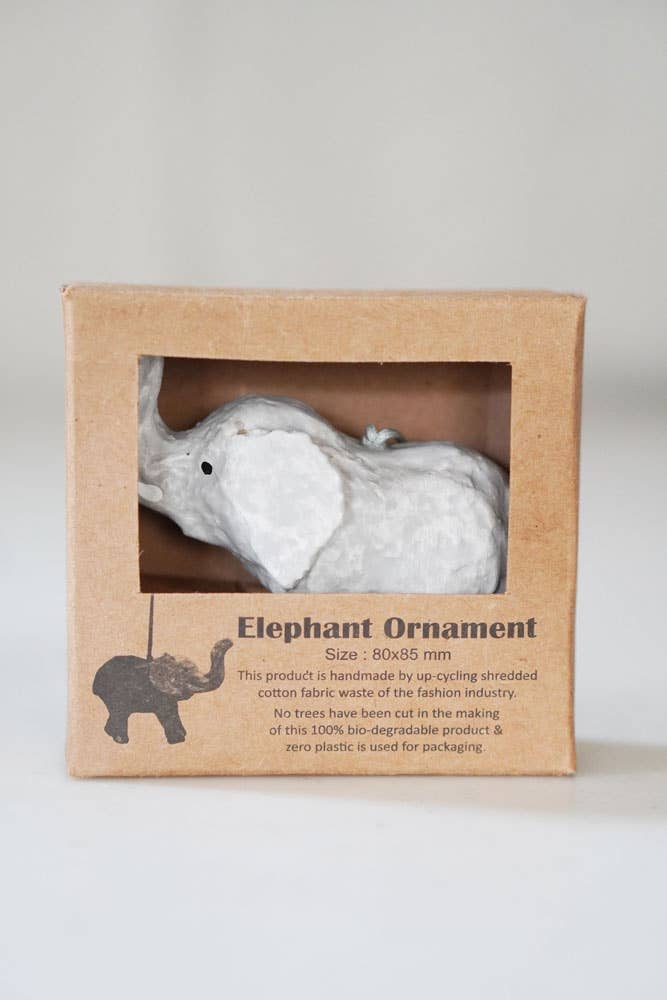 Elefant aus Papiermaché