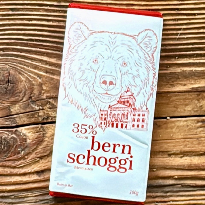Tafel Bern Schoggi  Bärentatzen