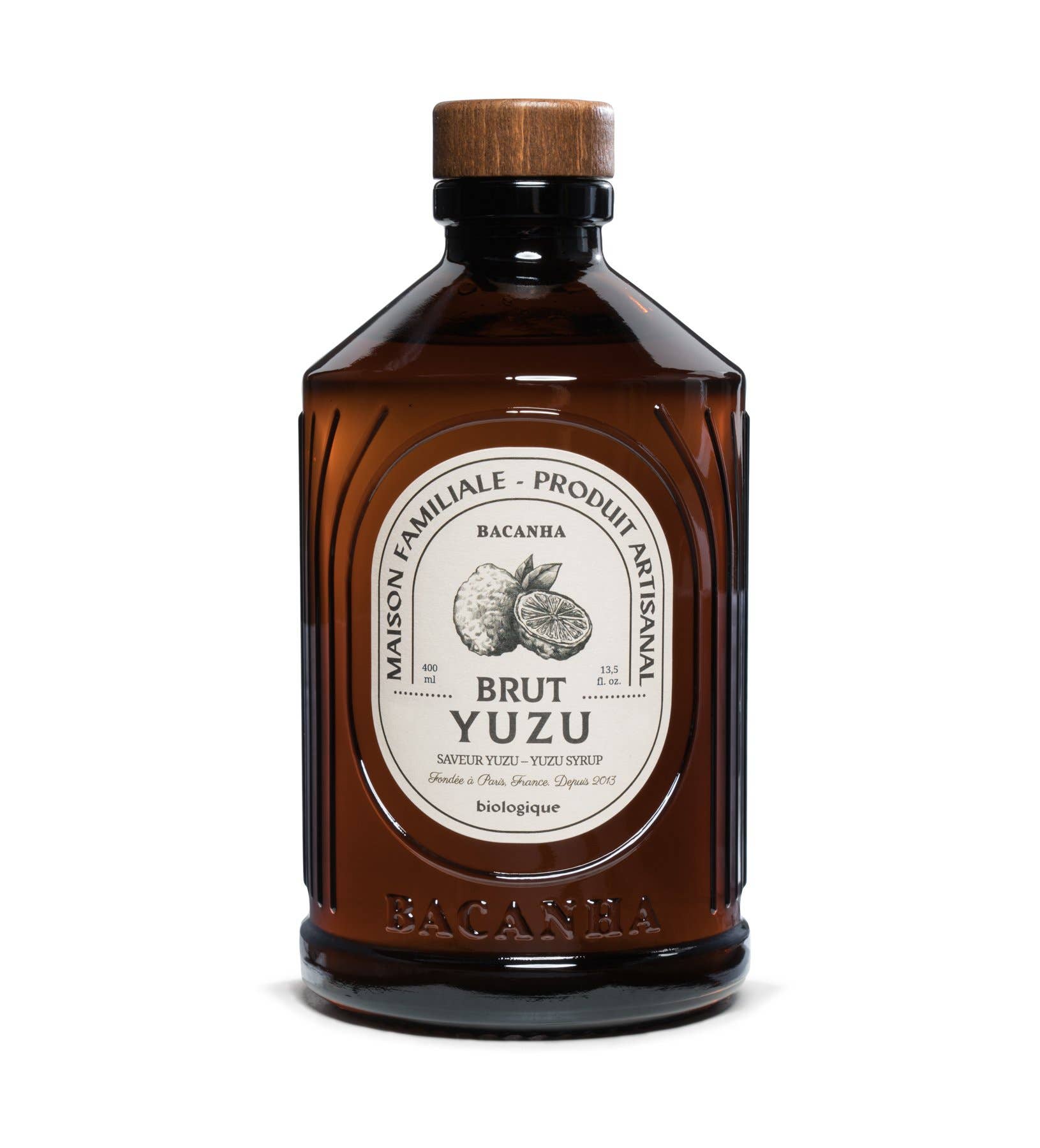 Biologischer roher Yuzu-Sirup - 400 ml