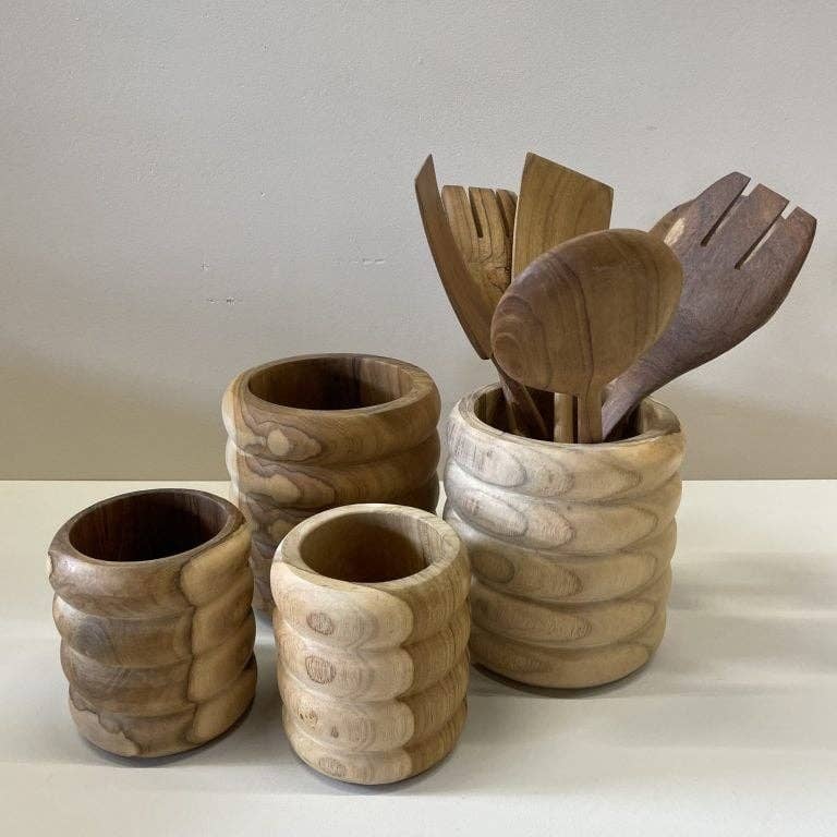 Spatel Teak: Vierkant