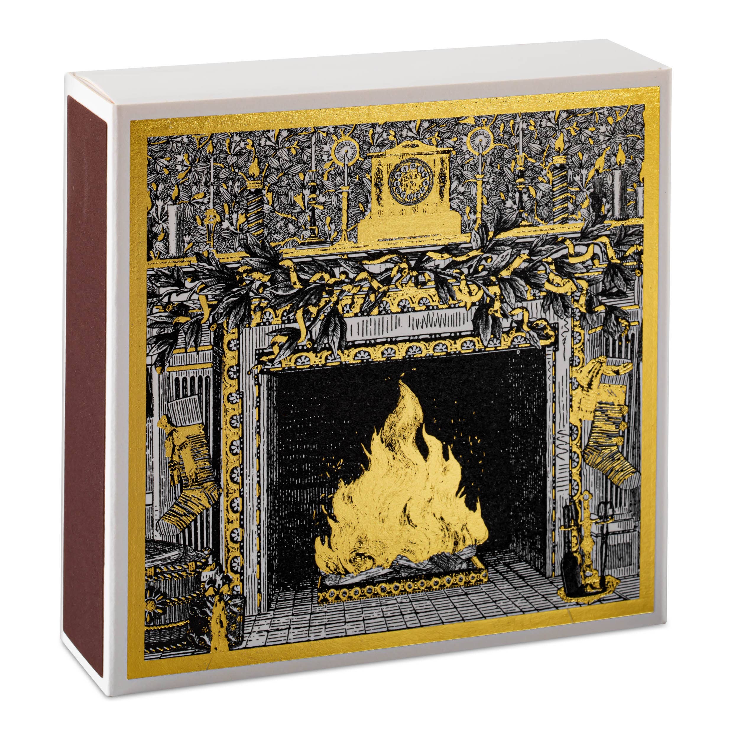 Fireside | Quadrat - Weihnachtssicherheitsstreichhölzer🎄