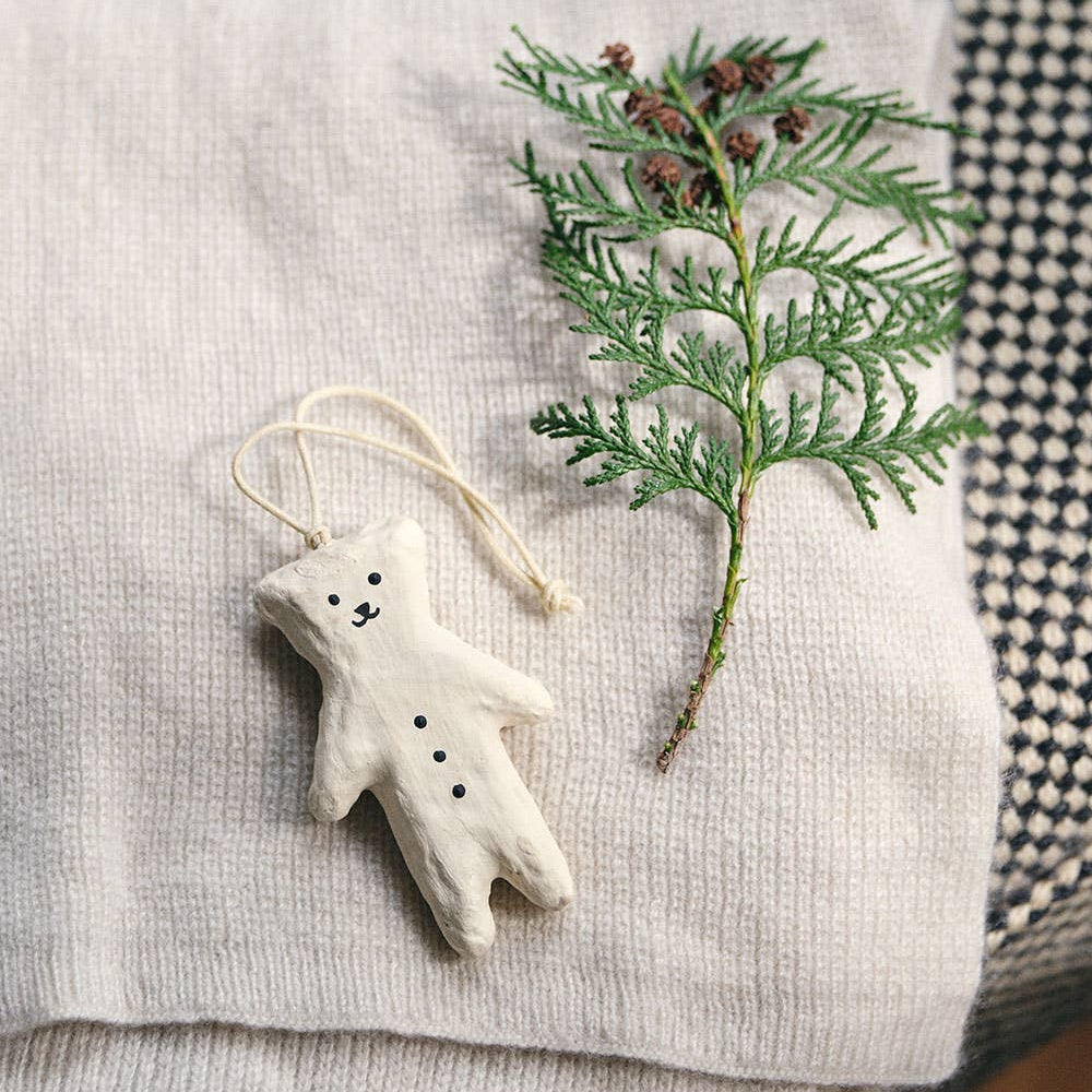 Weihnachtsschmuck Weißer Bär