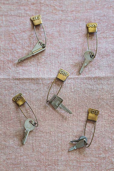 Ziffernstift aus Messing