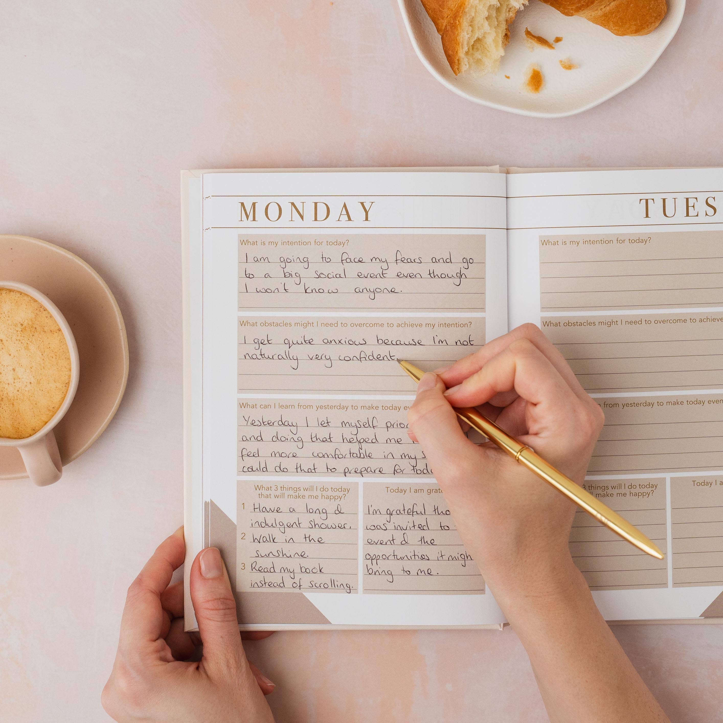 Morning Notes: Tagebuch zur Zielsetzung | Self Care & Wellbeing