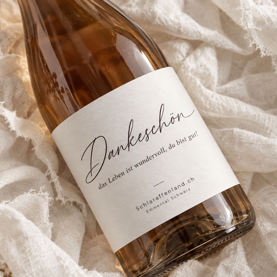 Dankeschön – Traubensecco ohne Alkohol