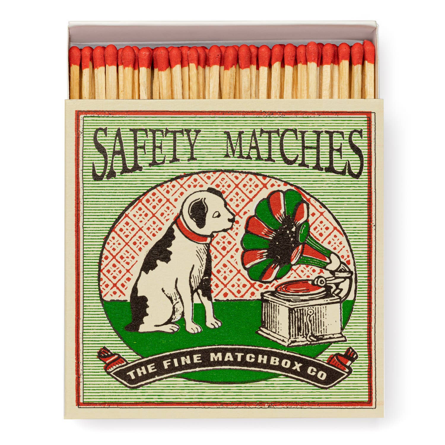 Hund und Grammophon | Square - Safety Matches