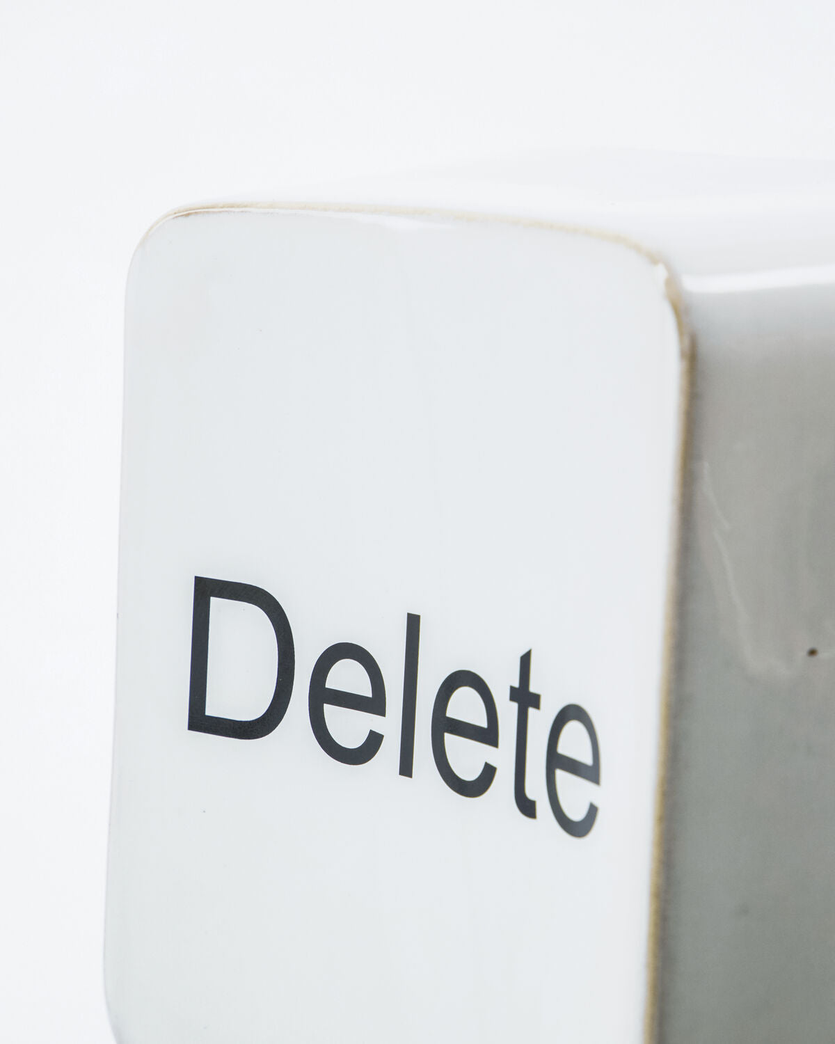 Delete Wandbild, Steinzeug