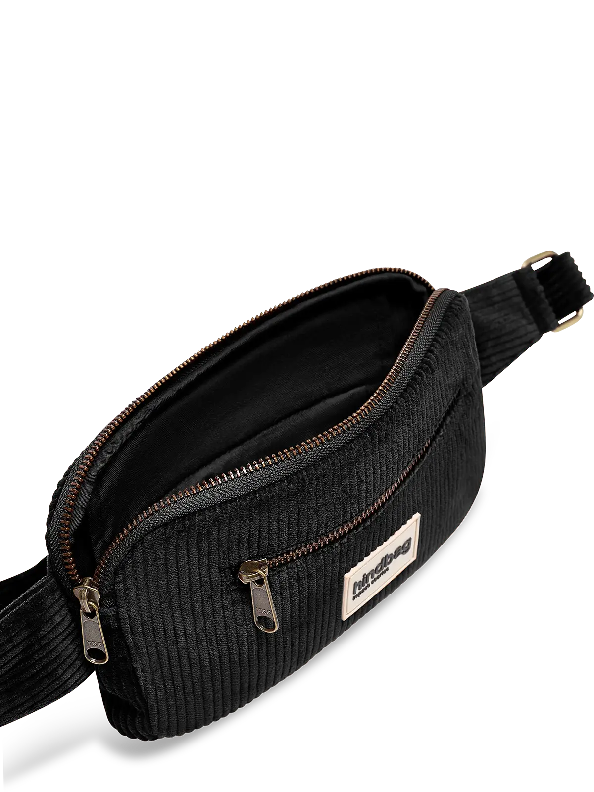 Gürteltasche Harry aus schwarzem Samt