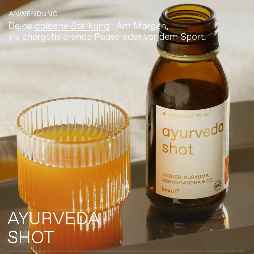 Kruut Ayurveda Shot – dein täglicher Energie-Kick