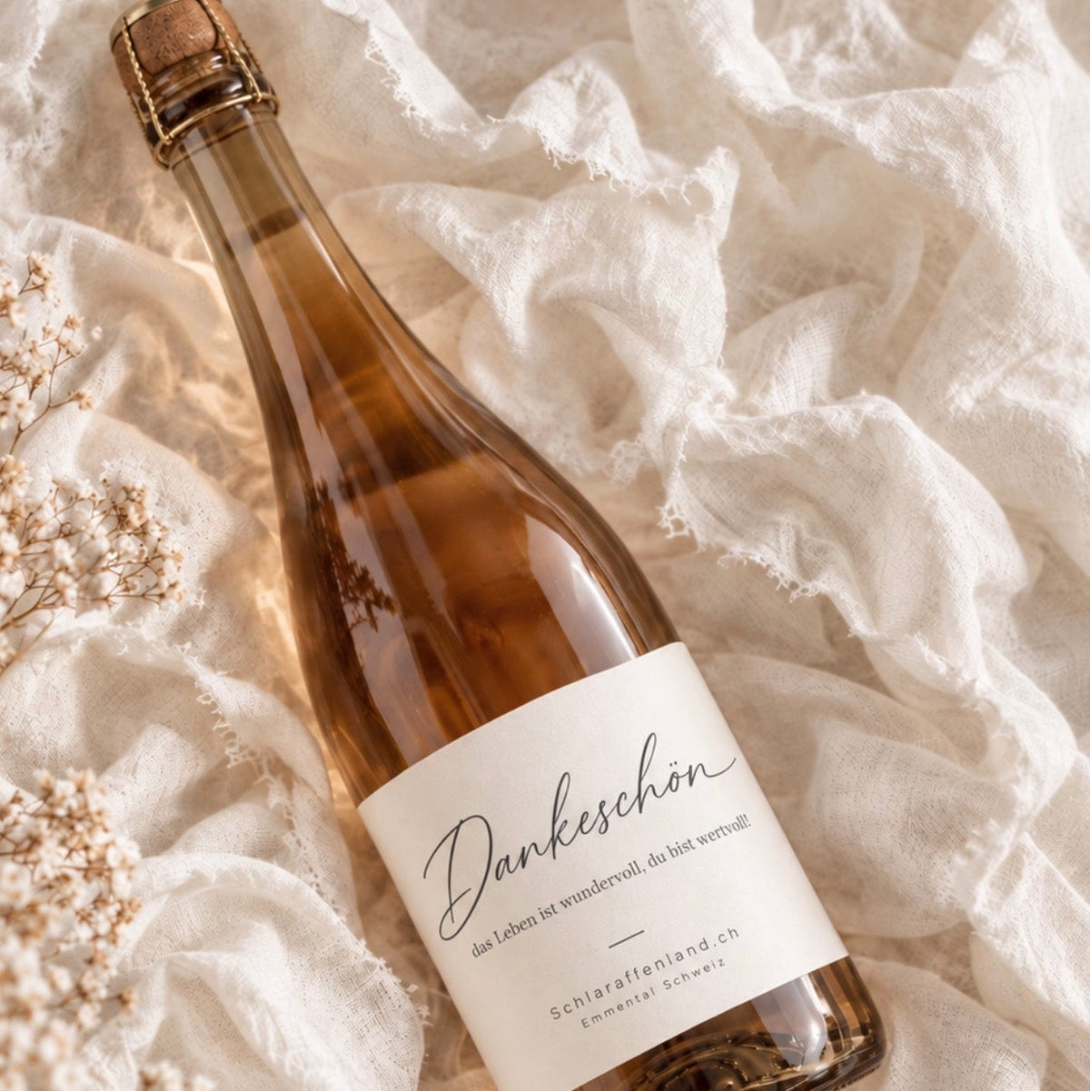 Dankeschön – Traubensecco ohne Alkohol