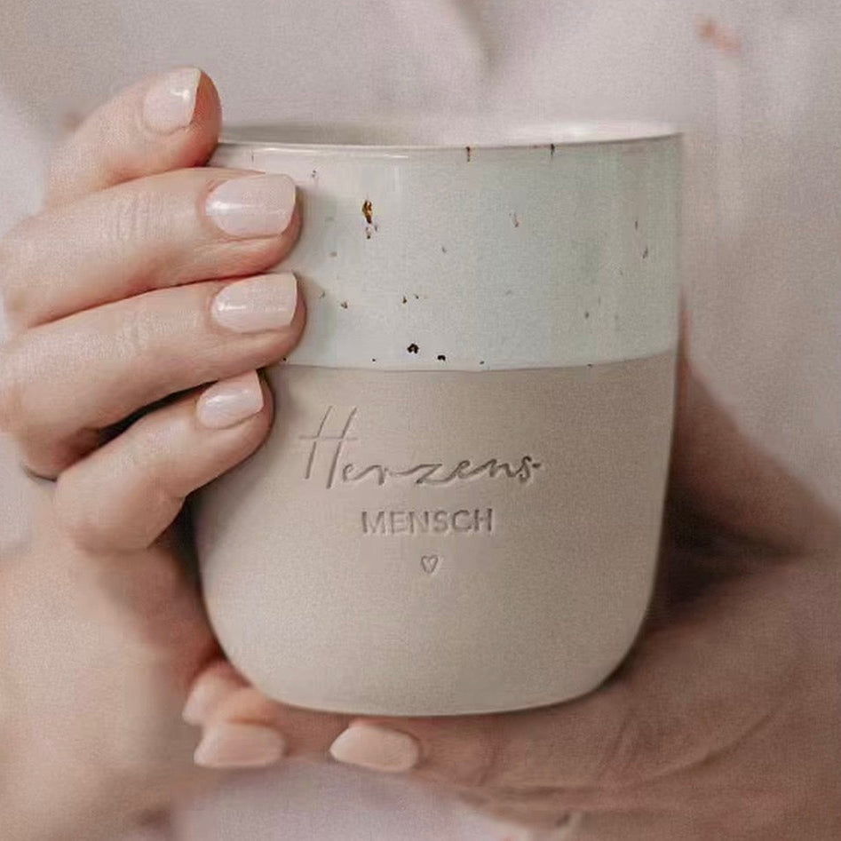 Becher Herzensmensch