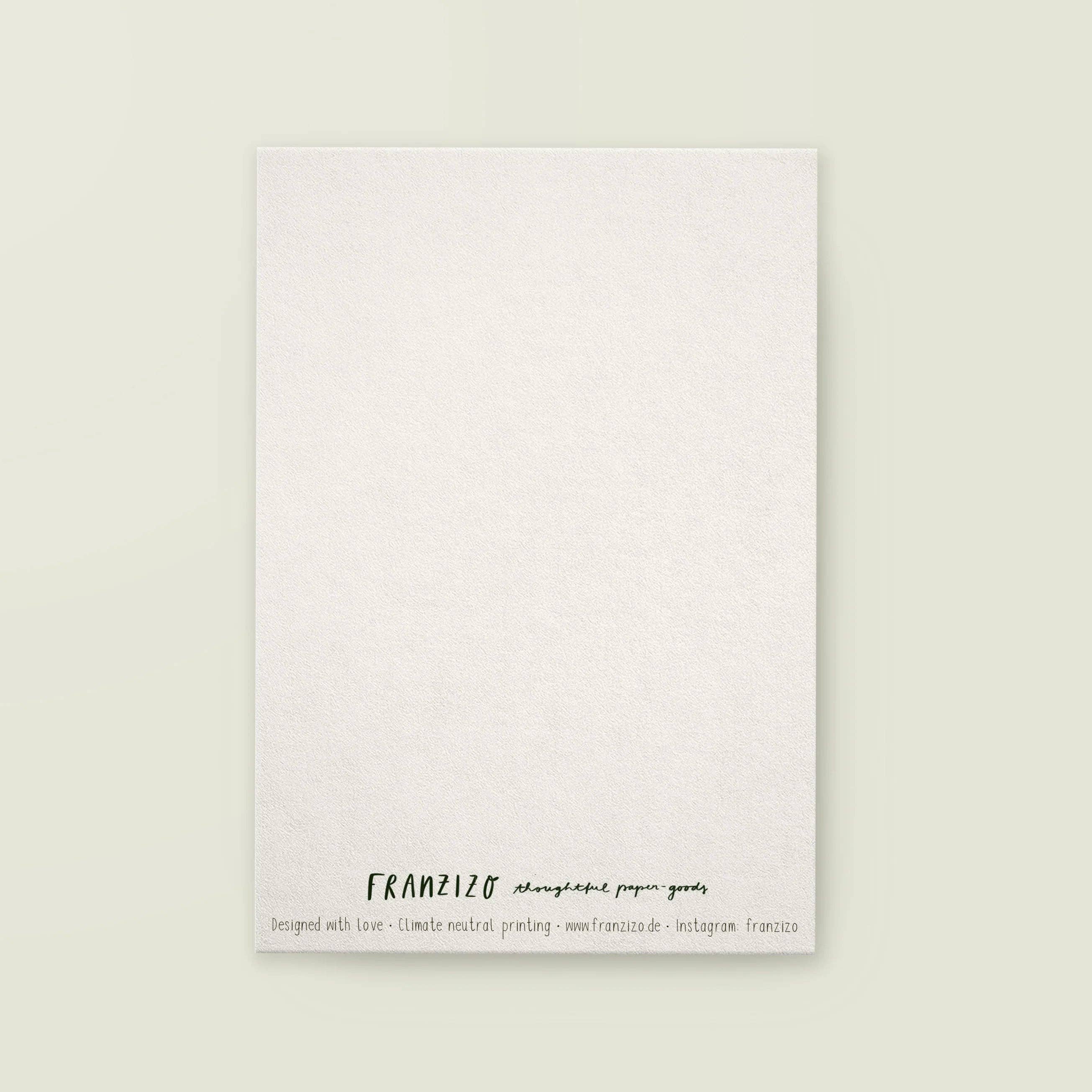 Postkarte »Machen«
