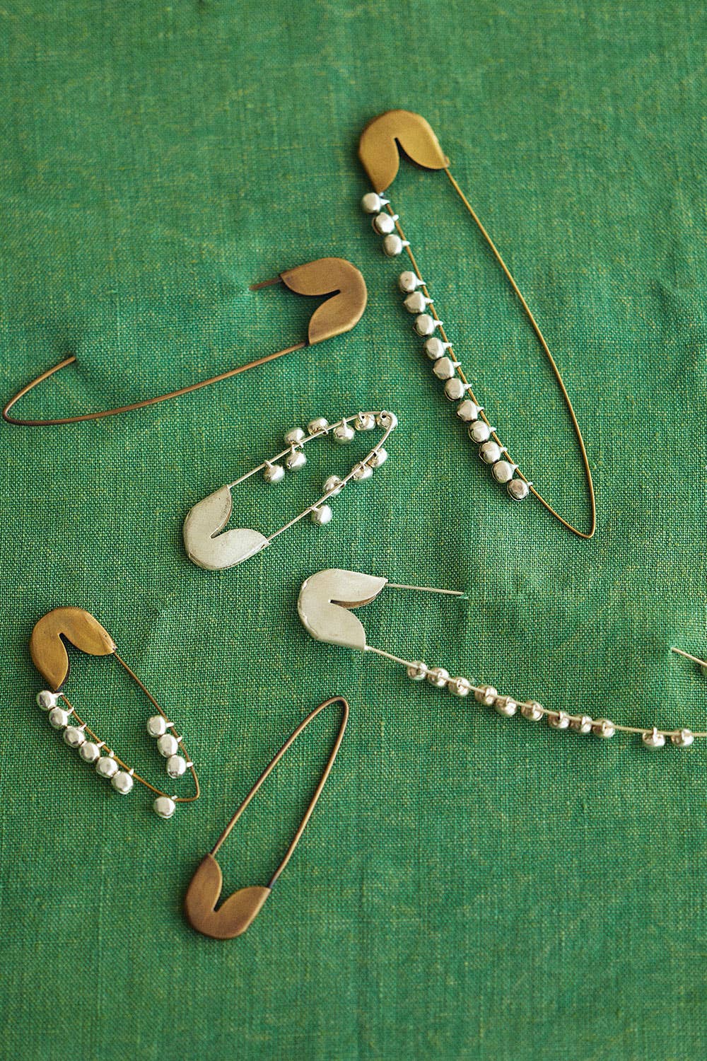 Sicherheitsnadel aus Messing (S): S